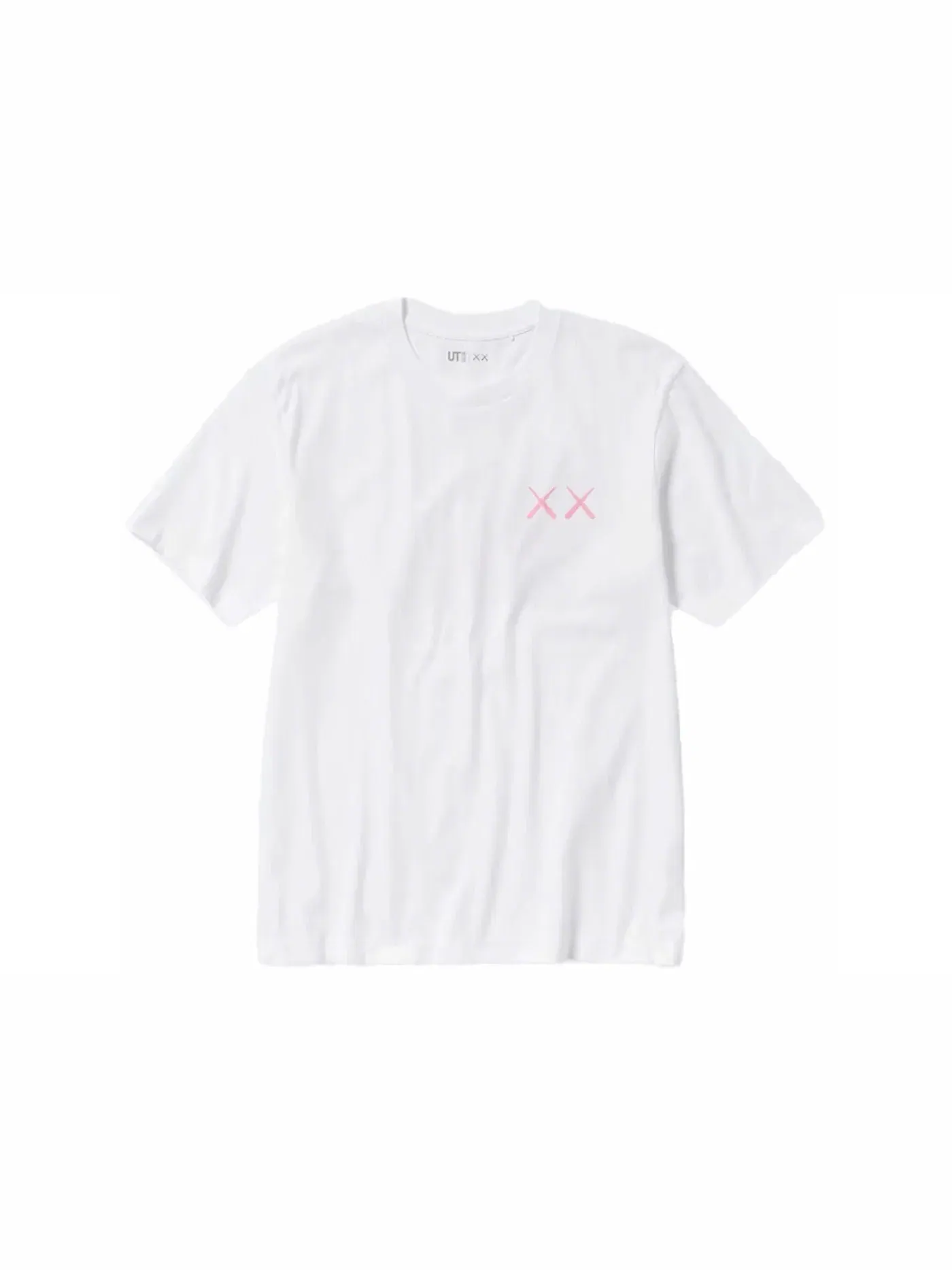 Детская футболка с принтом KAWS x Uniqlo UT — изображение 2 из 3, белый