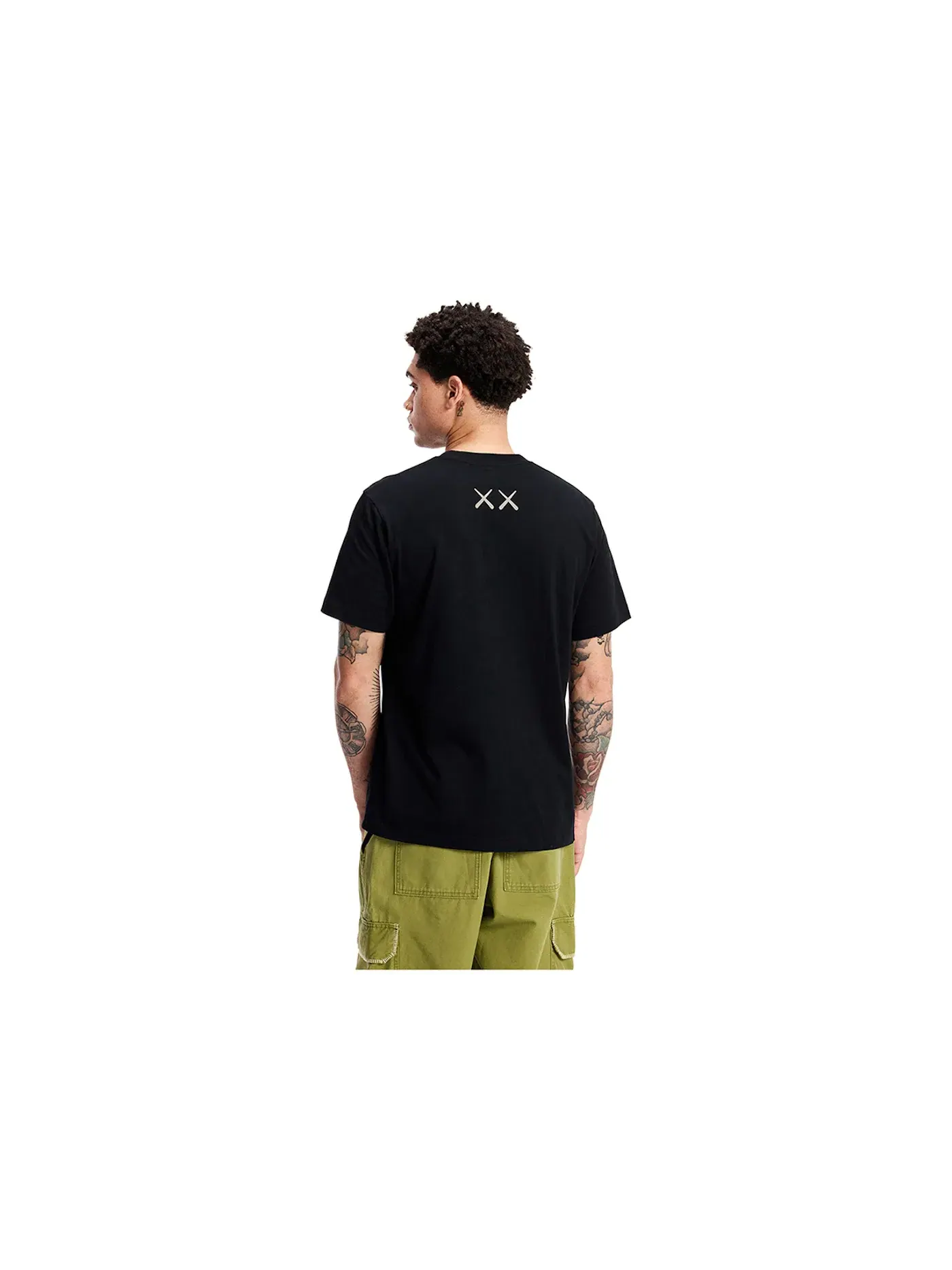 Футболка с коротким рукавом с принтом KAWS x Uniqlo UT T-shirt (US Sizing) — изображение 3 из 3, черный
