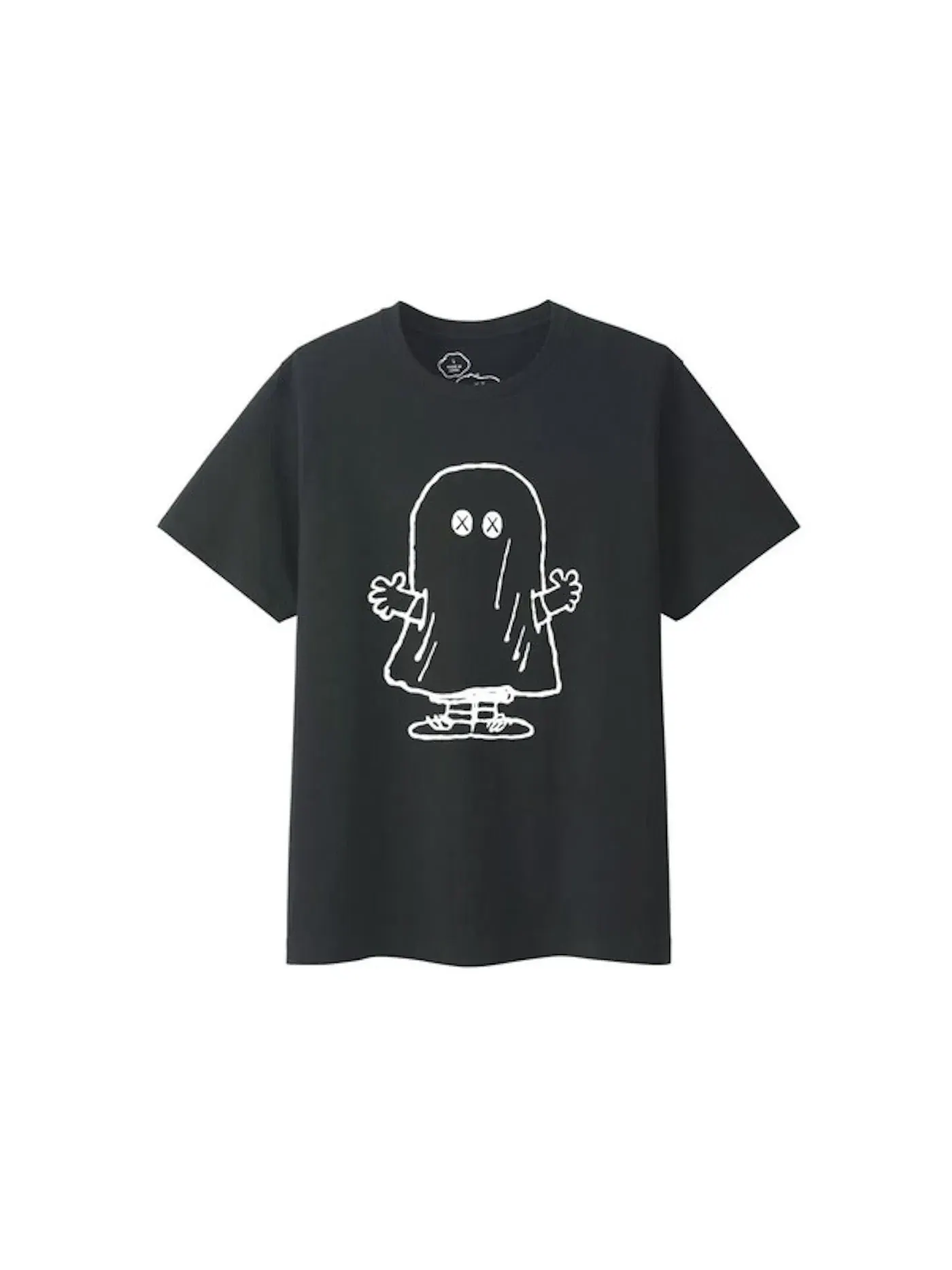 Детская футболка с принтом Tee (Asia Sizing) KAWS — изображение 1 из 1, черный