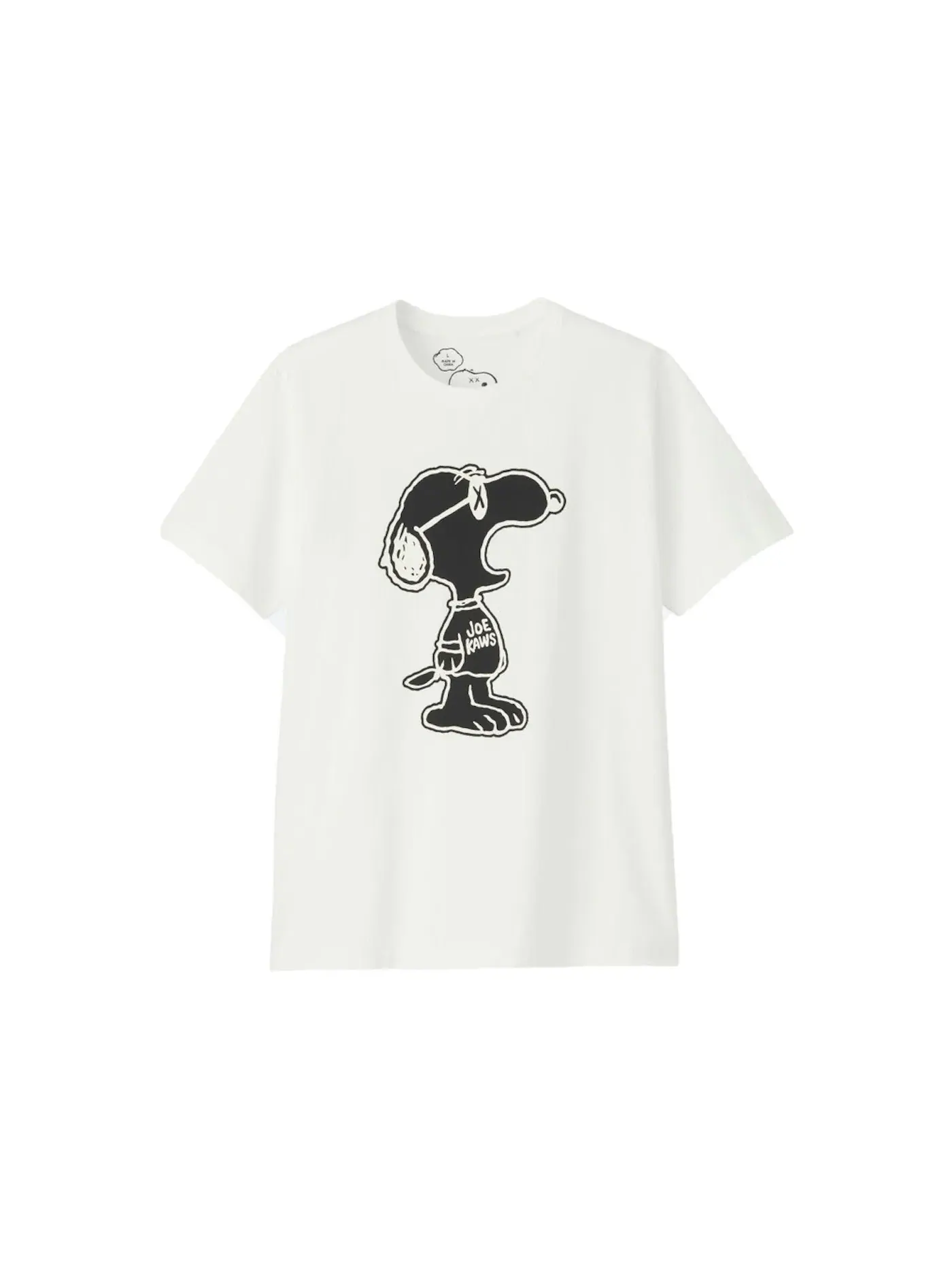 Футболка с принтом Joe KAWS Yawn Outline KAWS — изображение 1 из 1, белый