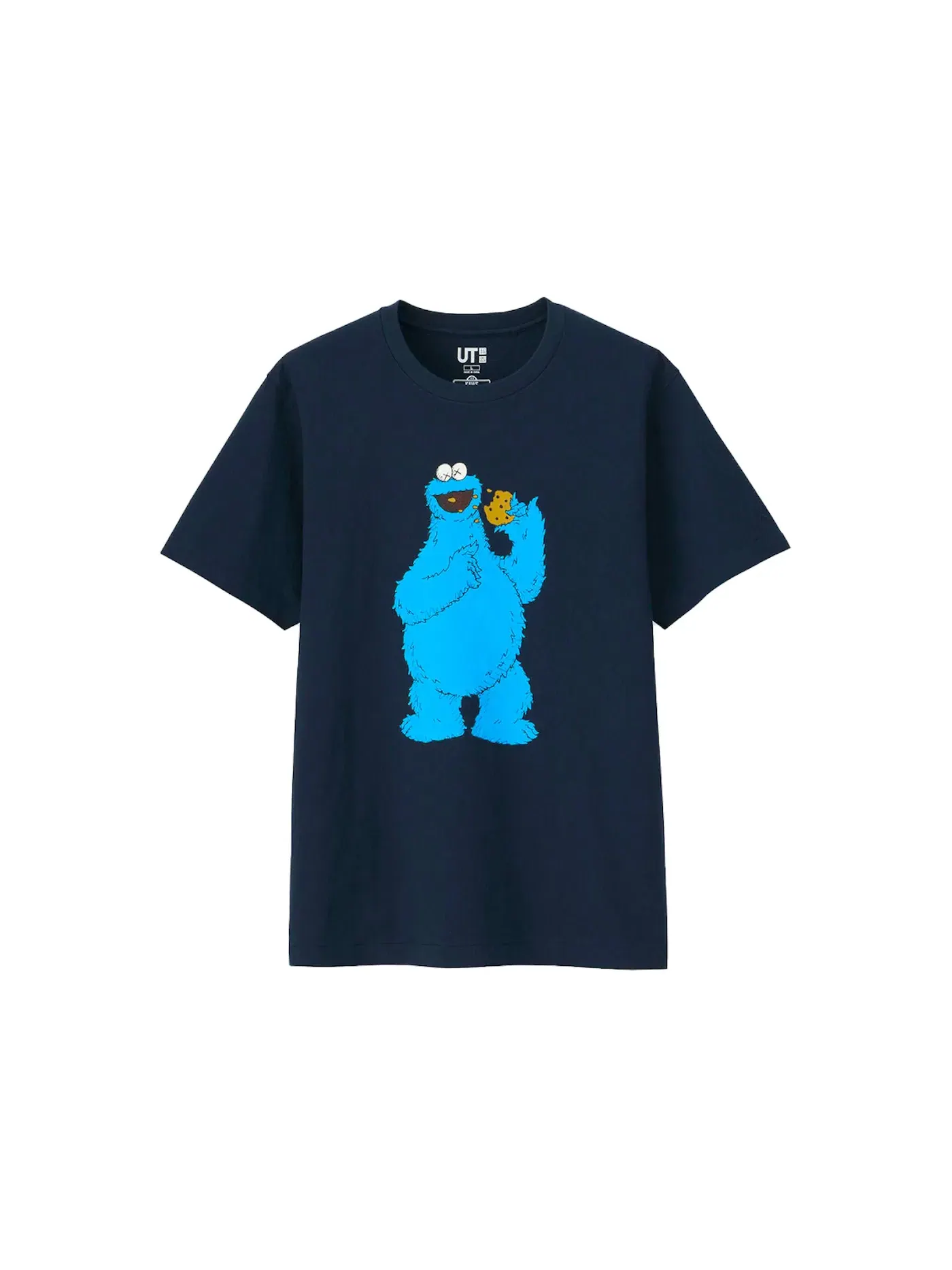 Детская футболка с принтом Tee KAWS — изображение 1 из 1, темно-синий