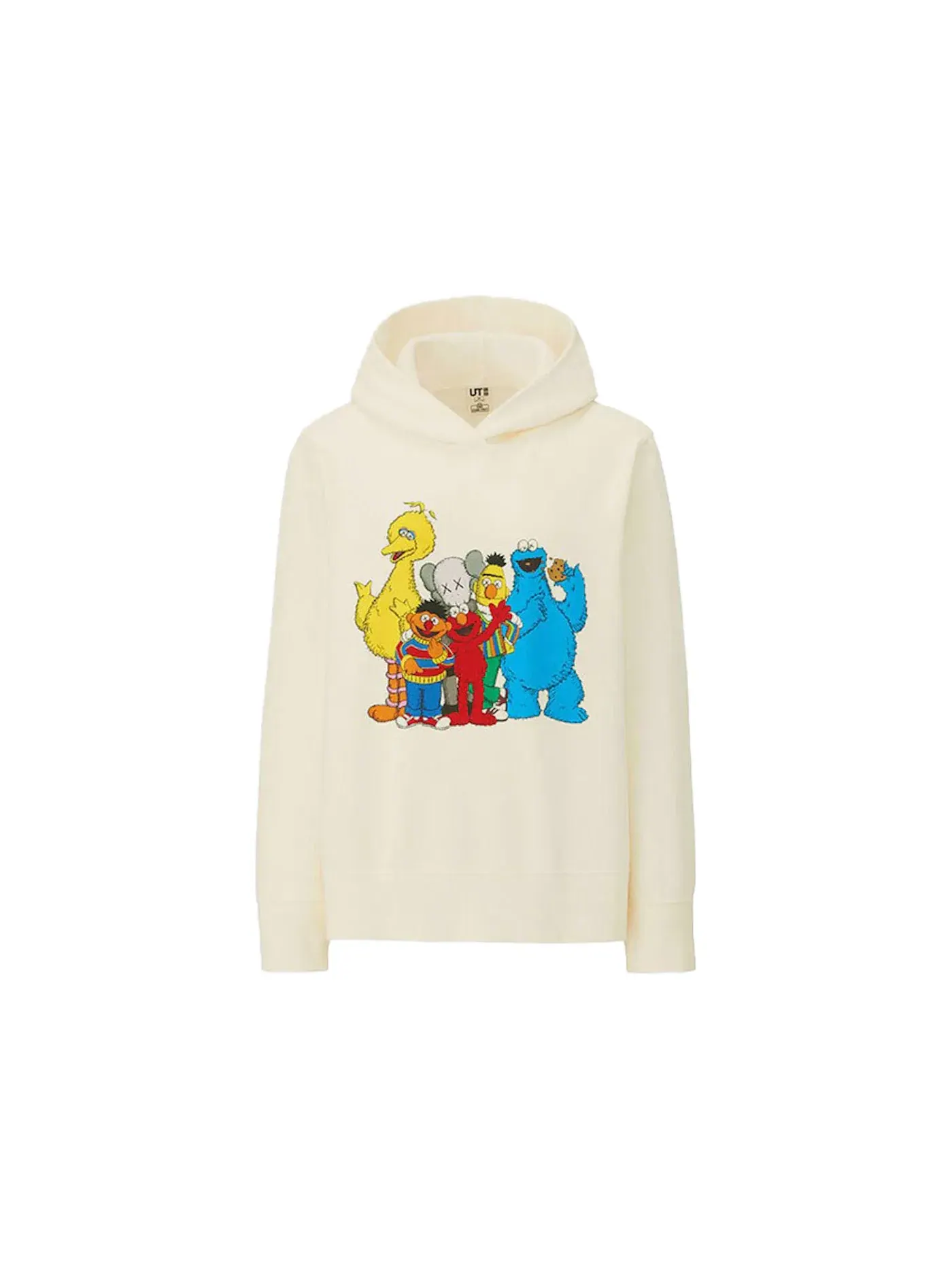Женская худи с принтом Hoodie (US Womens Sizing) KAWS — изображение 1 из 1, прозрачный