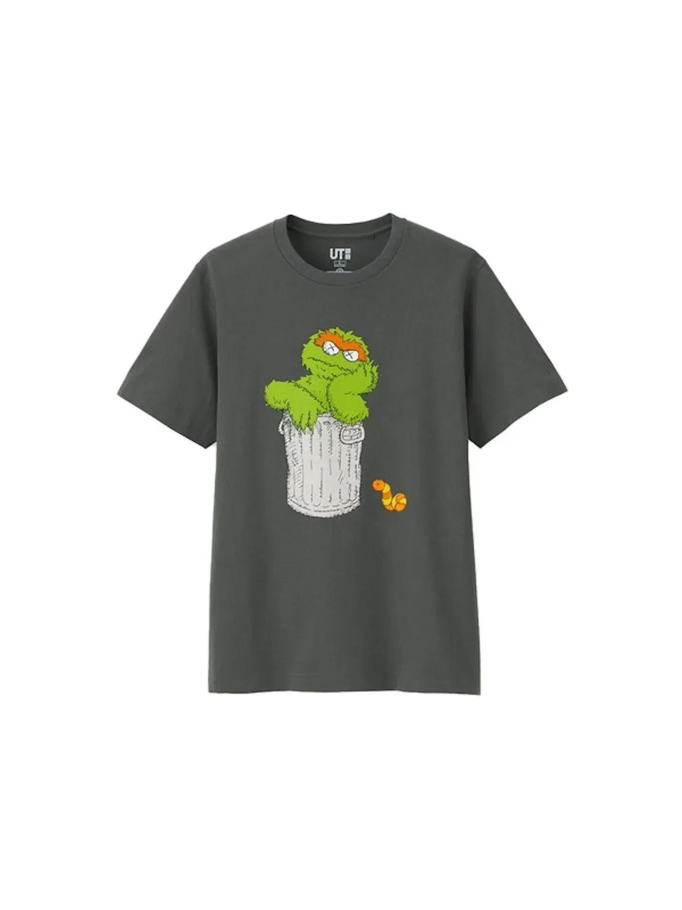 Футболка с принтом Tee (Asia Sizing) KAWS — изображение 1 из 1, серый