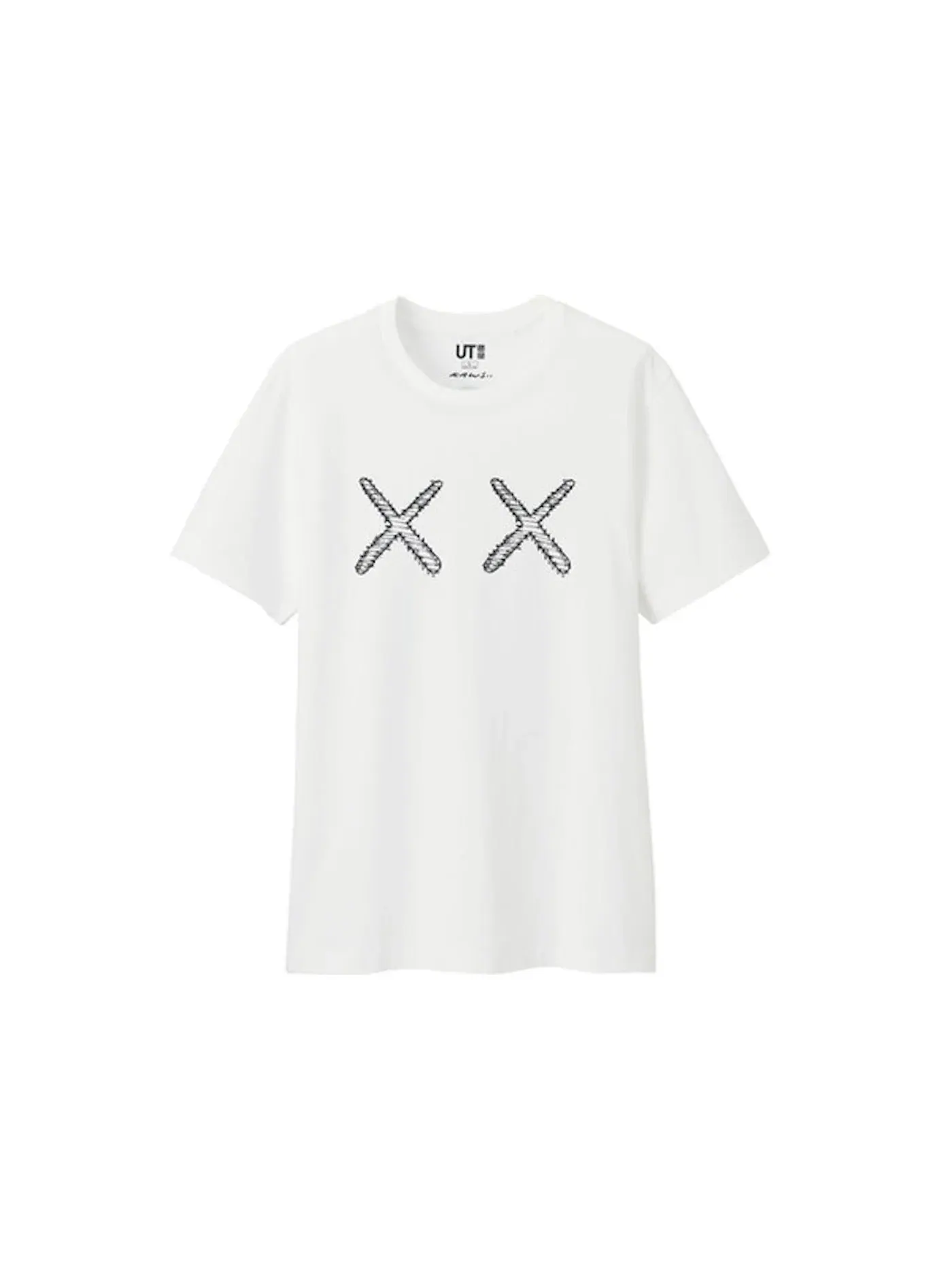 Унисекс футболка с принтом Tee (Asia Sizing) KAWS — изображение 1 из 1, белый