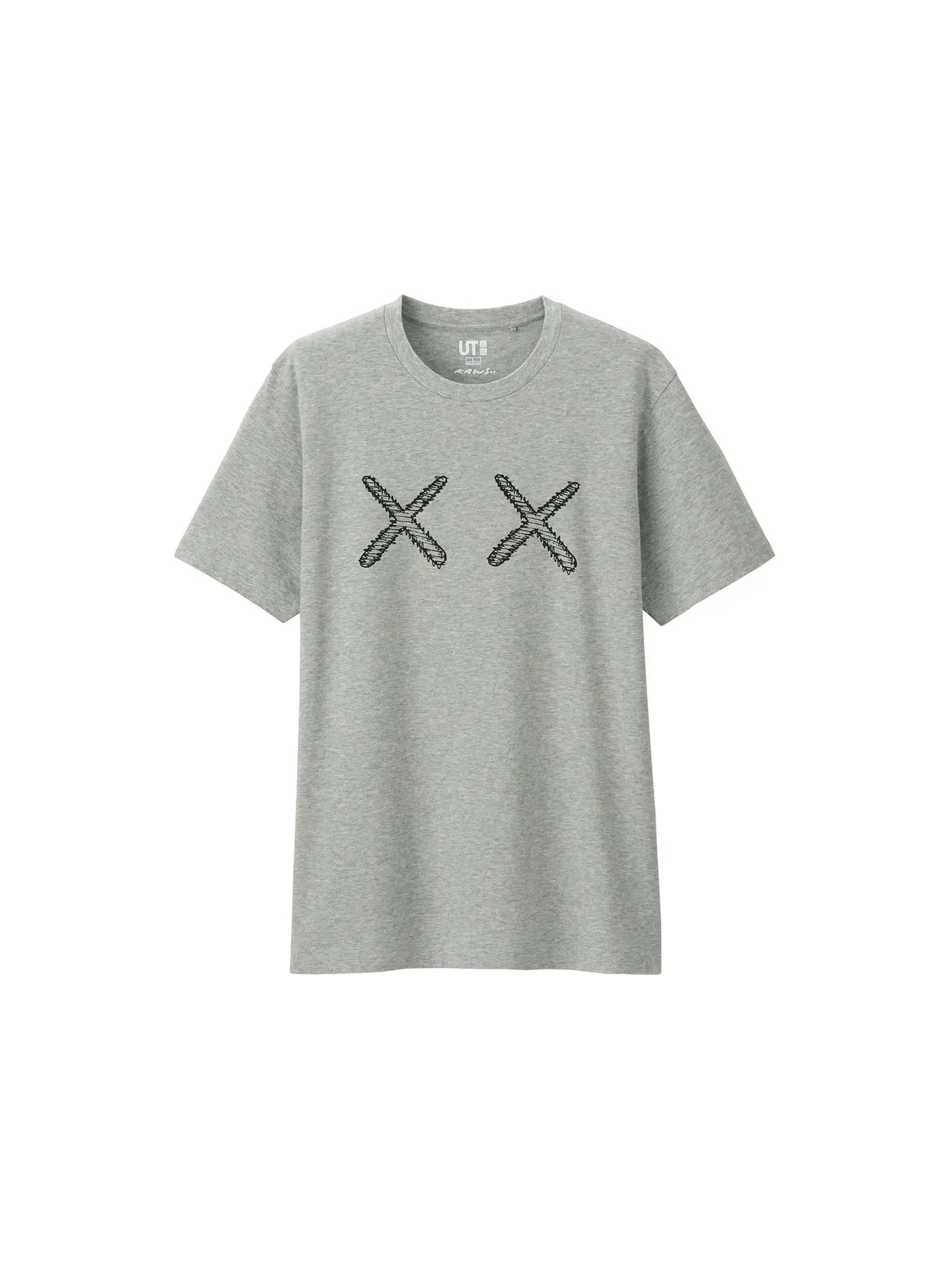 Детская футболка с принтом Tee KAWS — изображение 1 из 1, серый