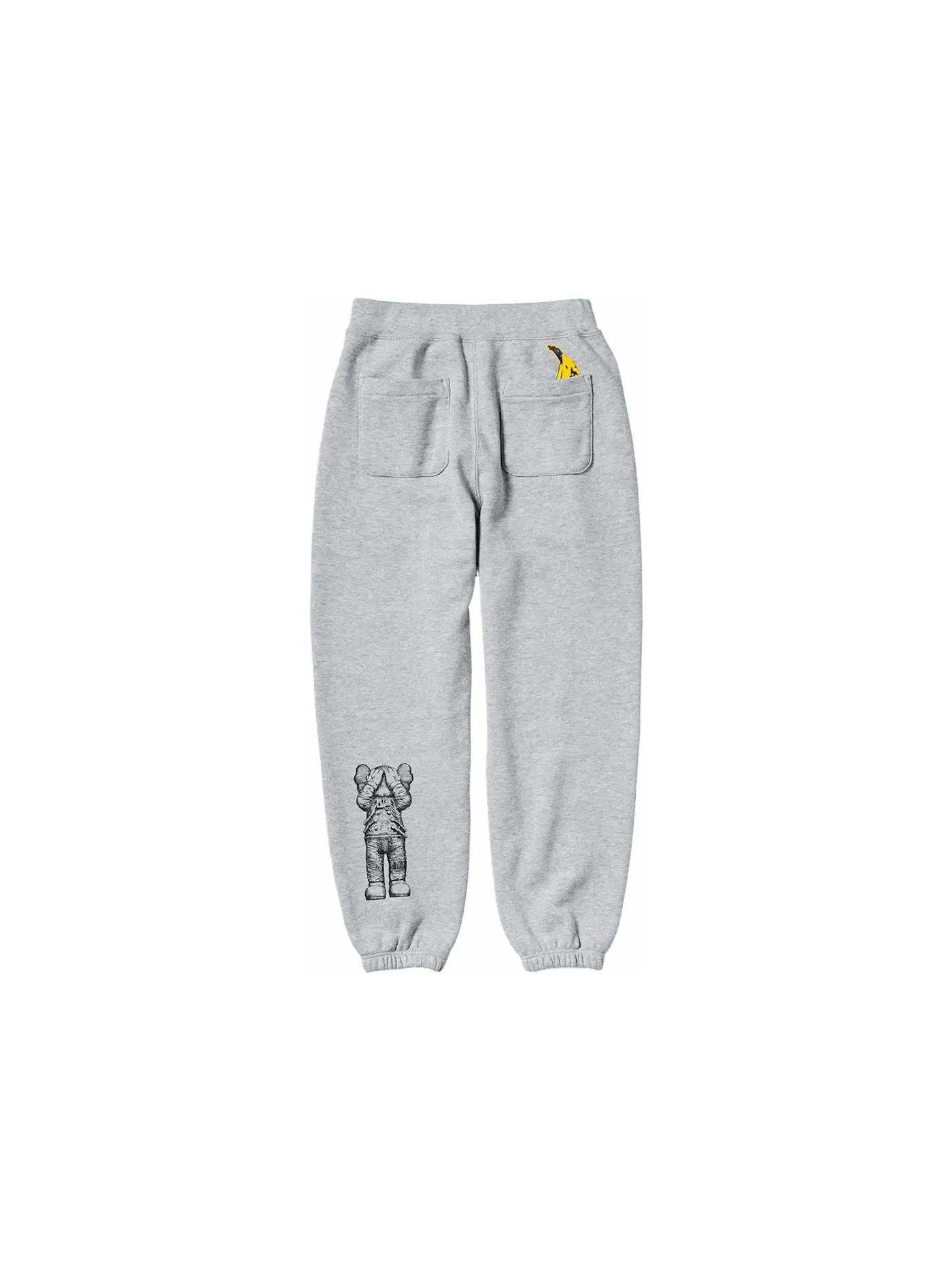 Детские спортивные штаны с принтом KAWS x Warhol Sweatpants (Asia Sizing) KAWS — изображение 2 из 2, серый