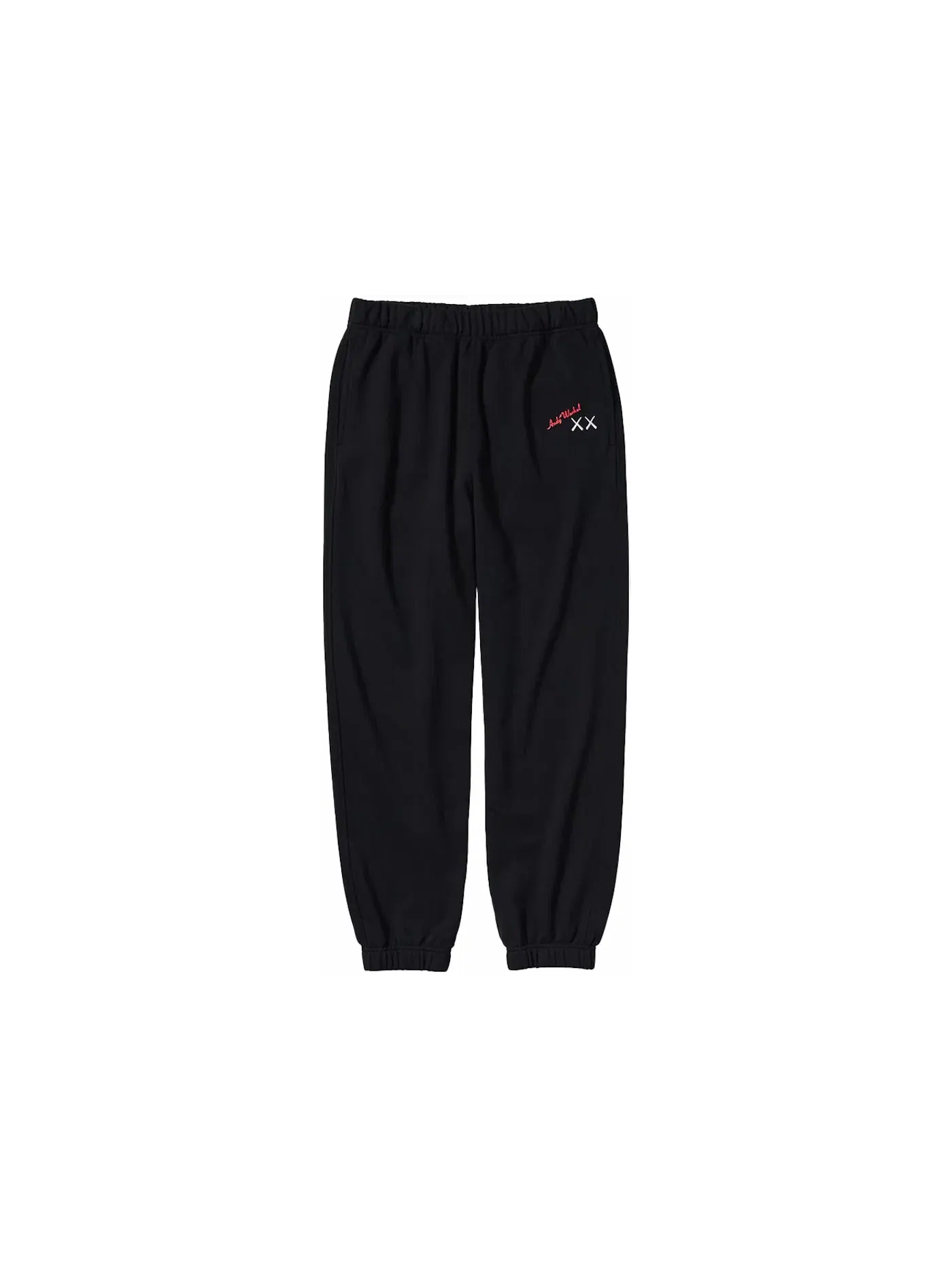 Унисекс штаны с принтом KAWS Warhol Sweatpants KAWS — изображение 1 из 2, черный