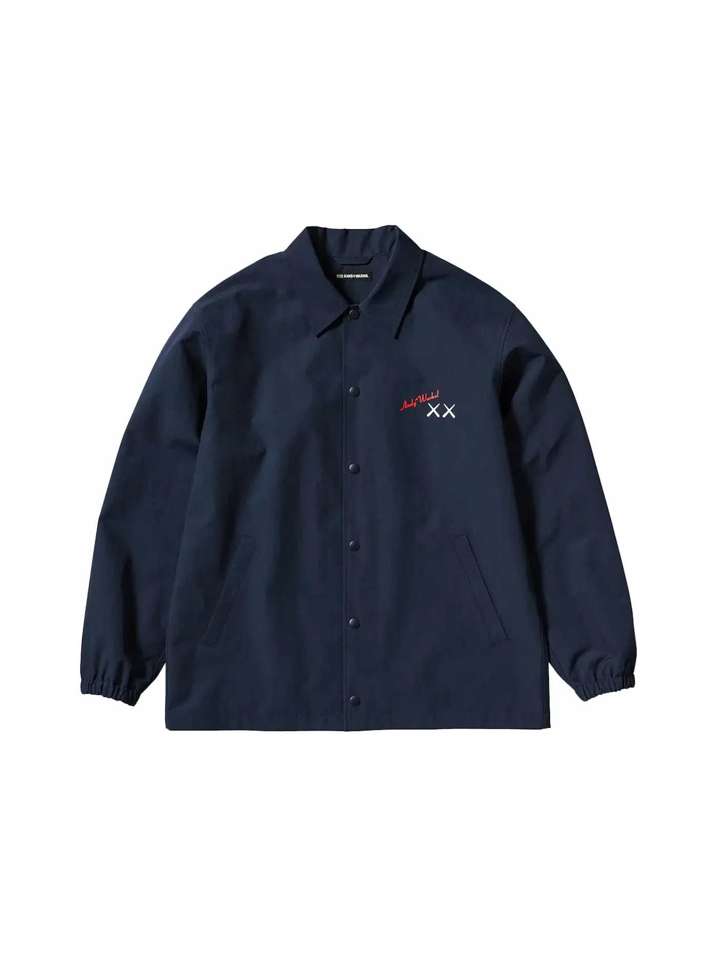 Женская куртка модель Jacket KAWS — изображение 1 из 2, темно-синий