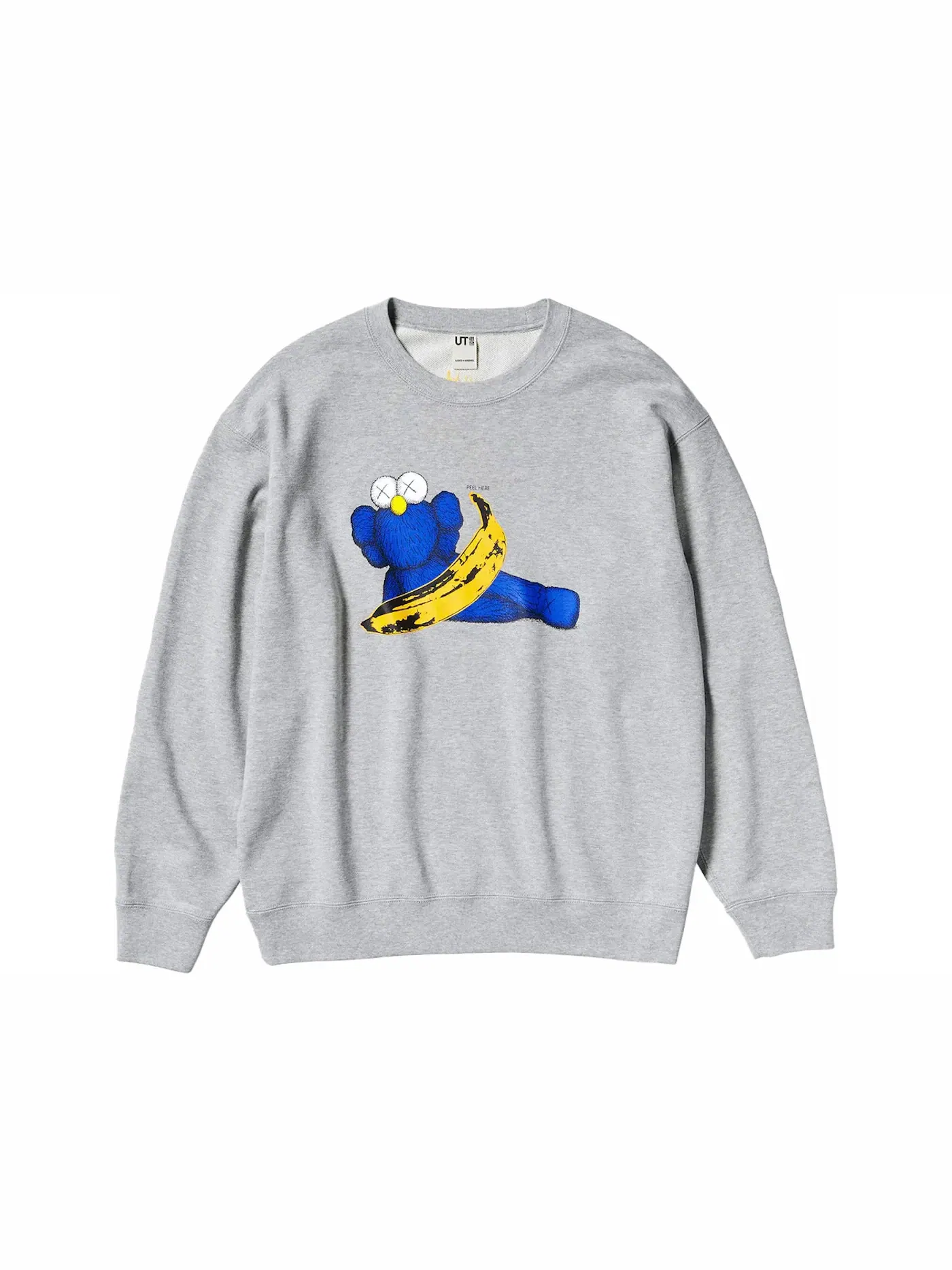 Детский свитшот с принтом KAWS x Warhol Graphic 472951 Sweatshirt (Asia Sizing) KAWS — изображение 1 из 2, серый