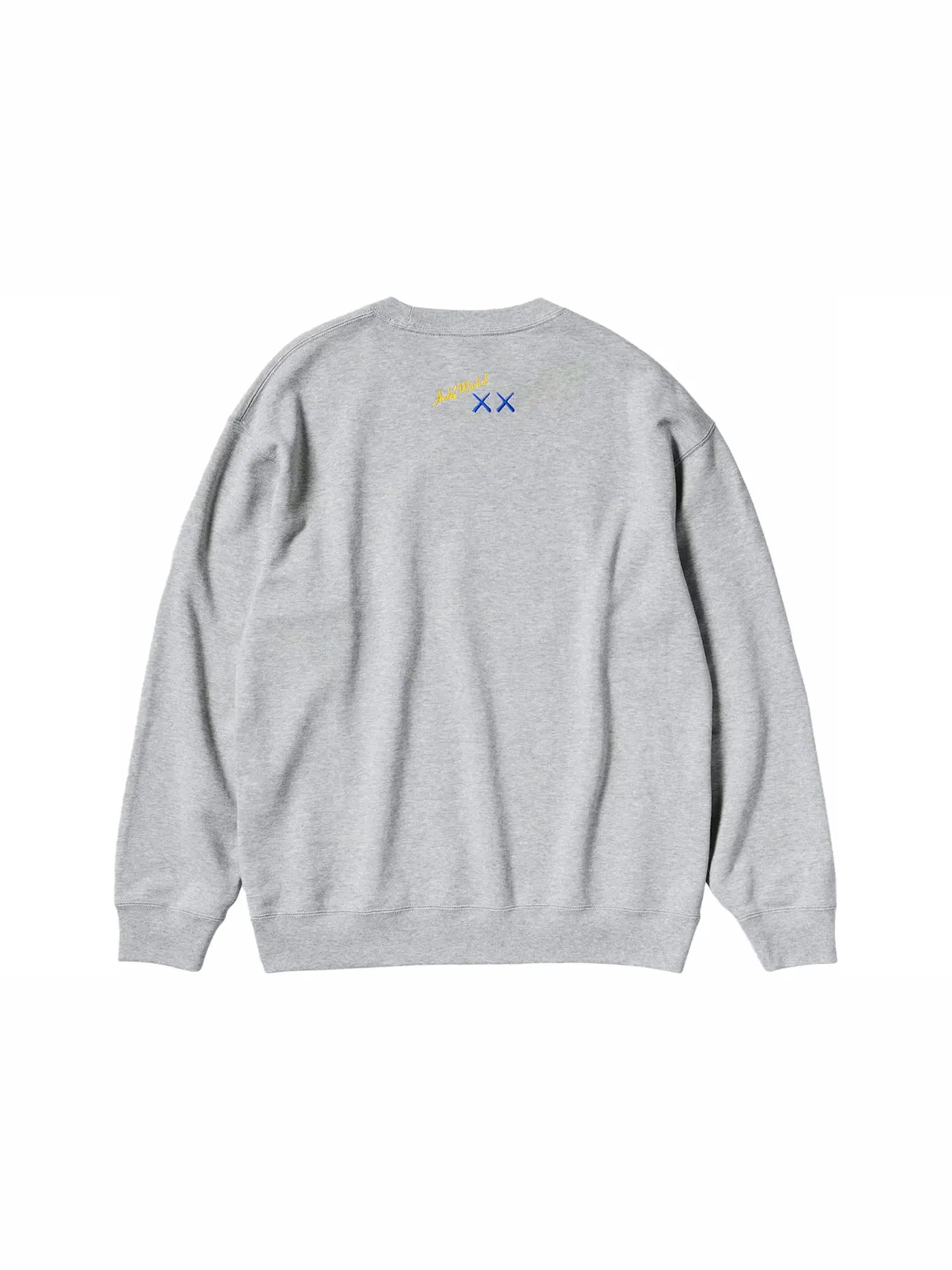 Детский свитшот с принтом KAWS x Warhol Graphic 472951 Sweatshirt (Asia Sizing) KAWS — изображение 2 из 2, серый