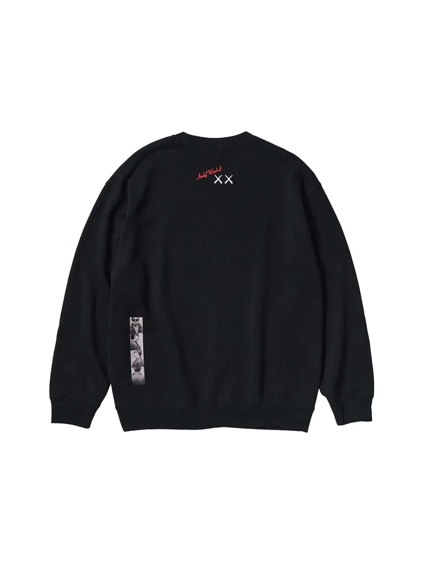 Детский свитшот с принтом KAWS Warhol Graphic Sweatshirt — изображение 2 из 3, черный