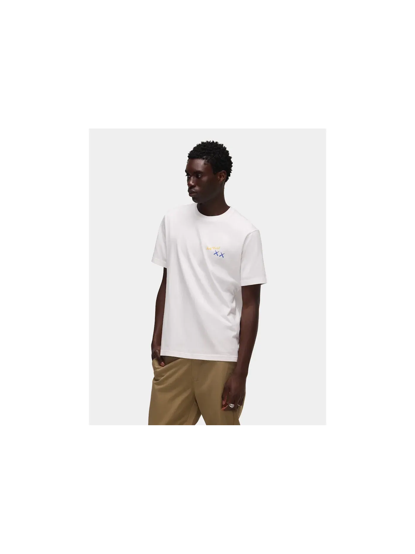 Детская футболка с принтом KAWS x Uniqlo Warhol UT Graphic 471321 — изображение 4 из 6, белый