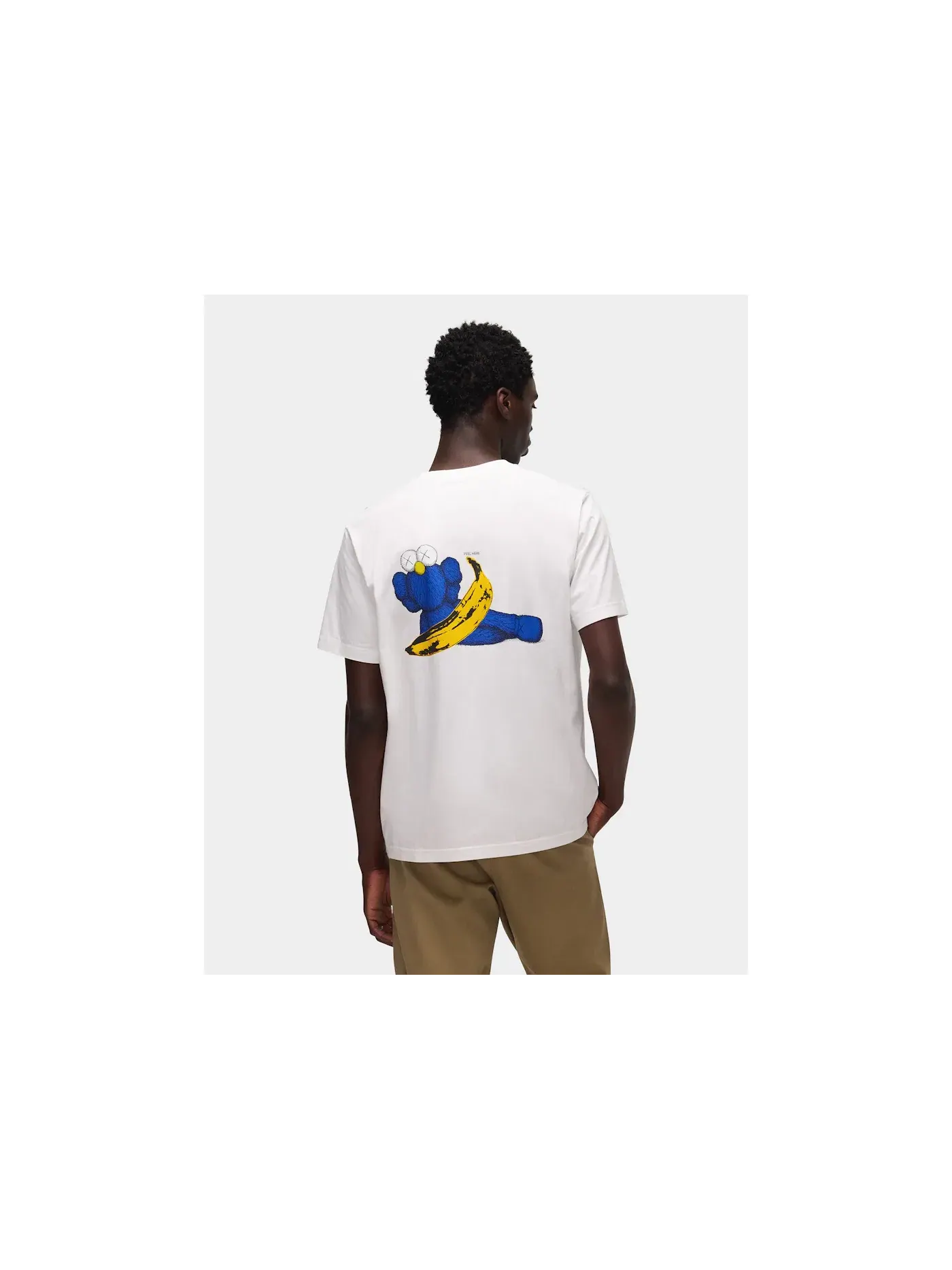 Детская футболка с принтом KAWS x Uniqlo Warhol UT Graphic 471321 — изображение 5 из 6, белый