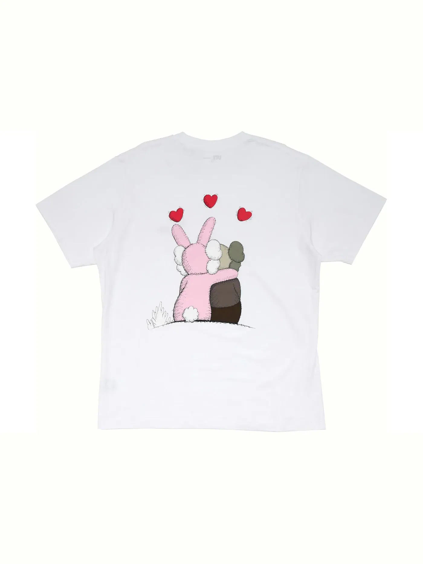 Футболка с принтом KAWS x Uniqlo Warhol UT Graphic 476350 KAWS — изображение 1 из 2, белый