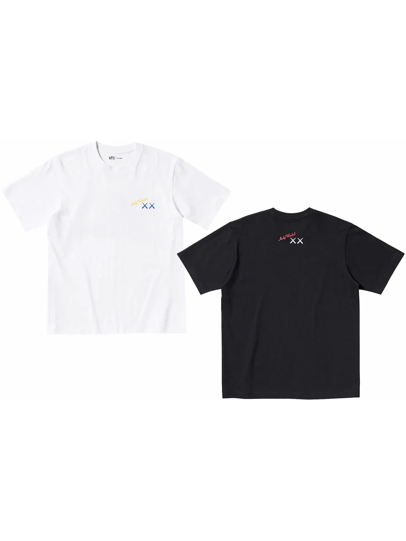 Детский комплект футболок с принтом KAWS T-shirt Set KAWS — изображение 2 из 2, белый/черный