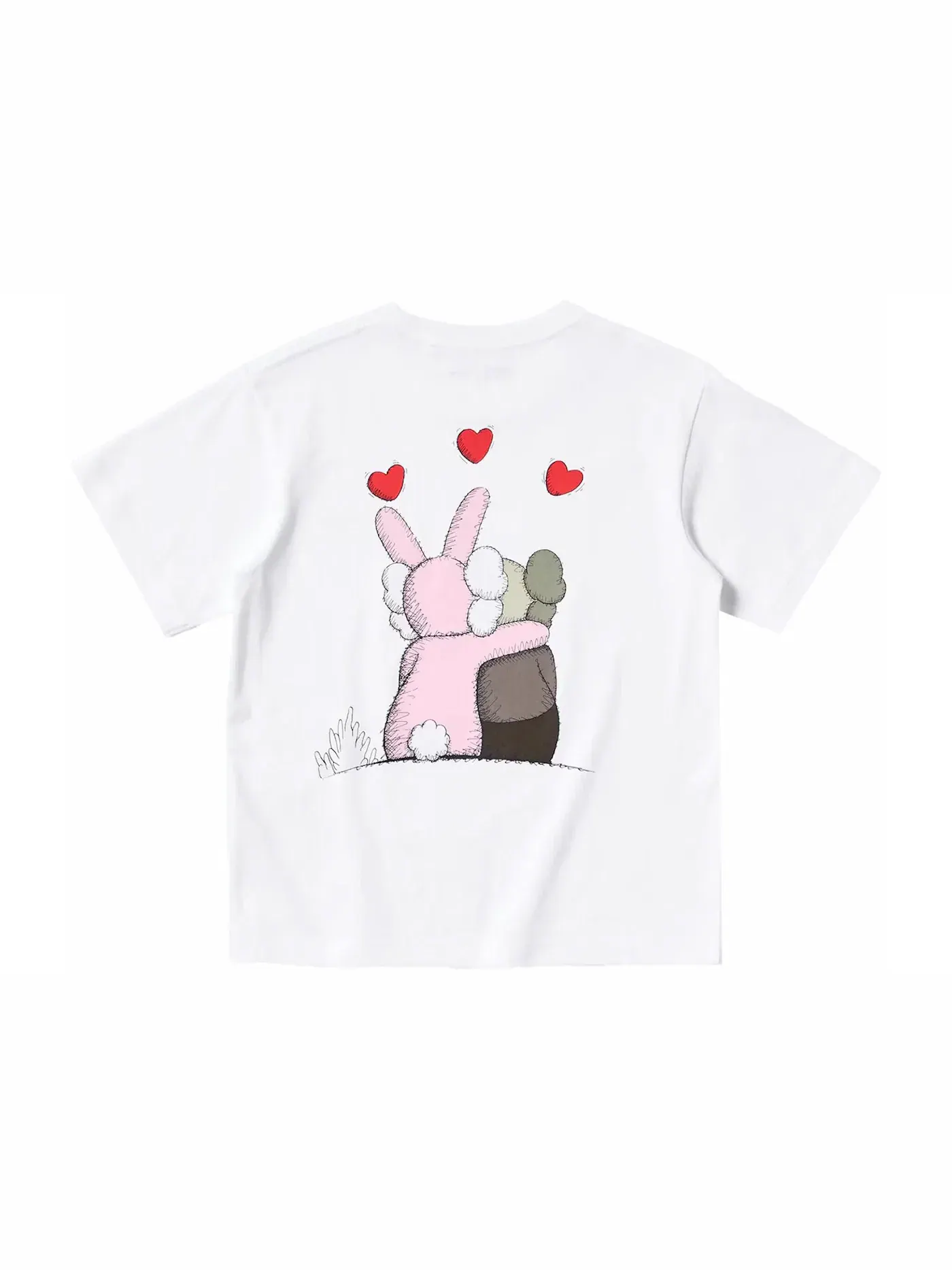 Детская футболка с принтом KAWS x Uniqlo Warhol UT KAWS — изображение 1 из 3, белый