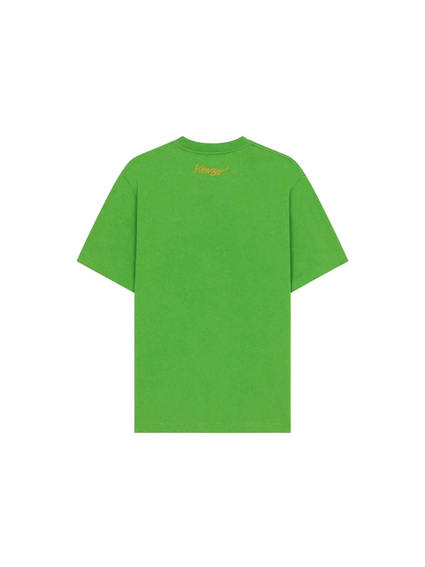 Мужская футболка с принтом KENZO POPPY by Nigo T-Shirt KENZO — изображение 2 из 2, зеленый