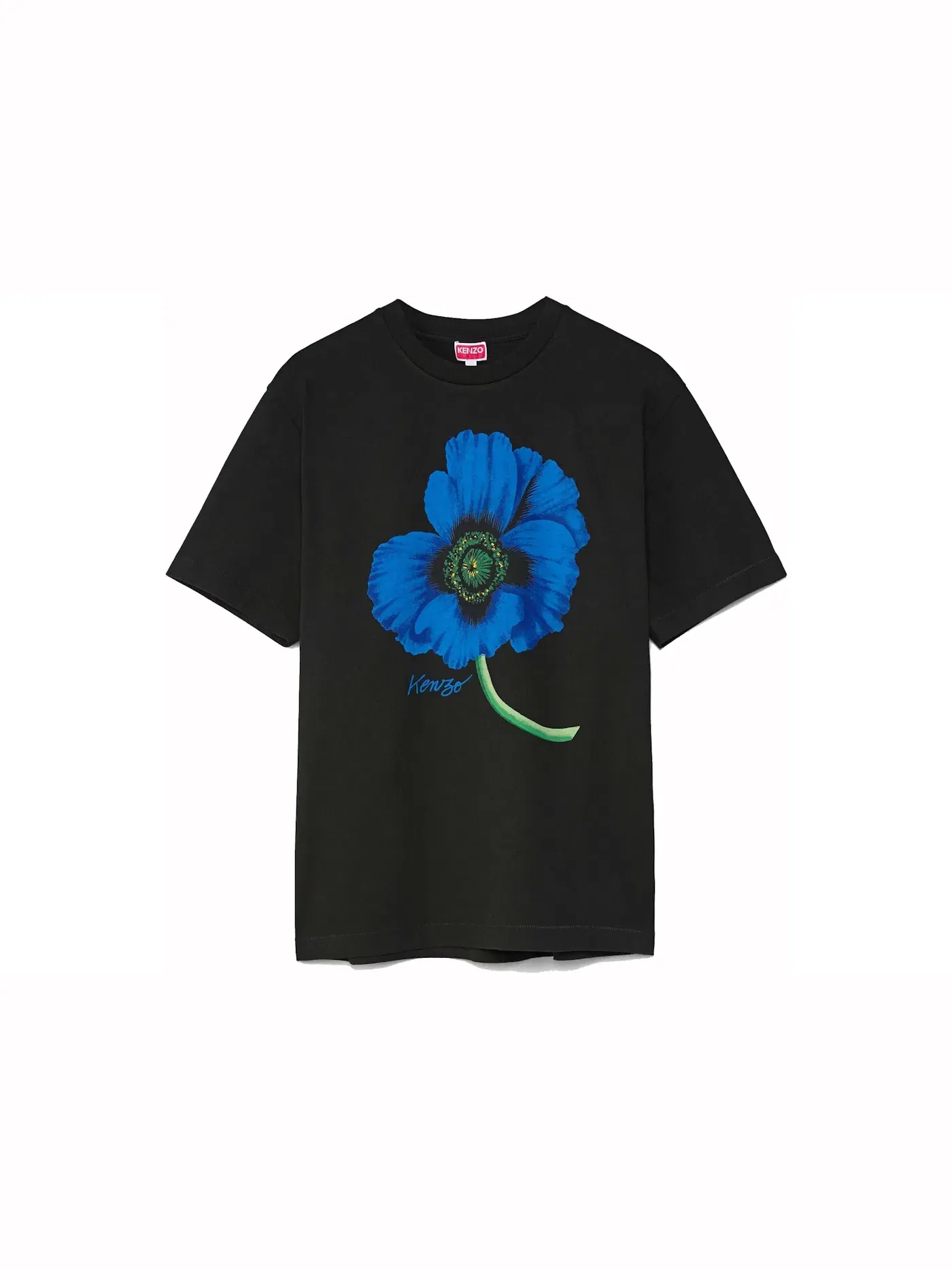 Мужская футболка с принтом KENZO POPSY by Nigo KENZO — изображение 1 из 1, черный