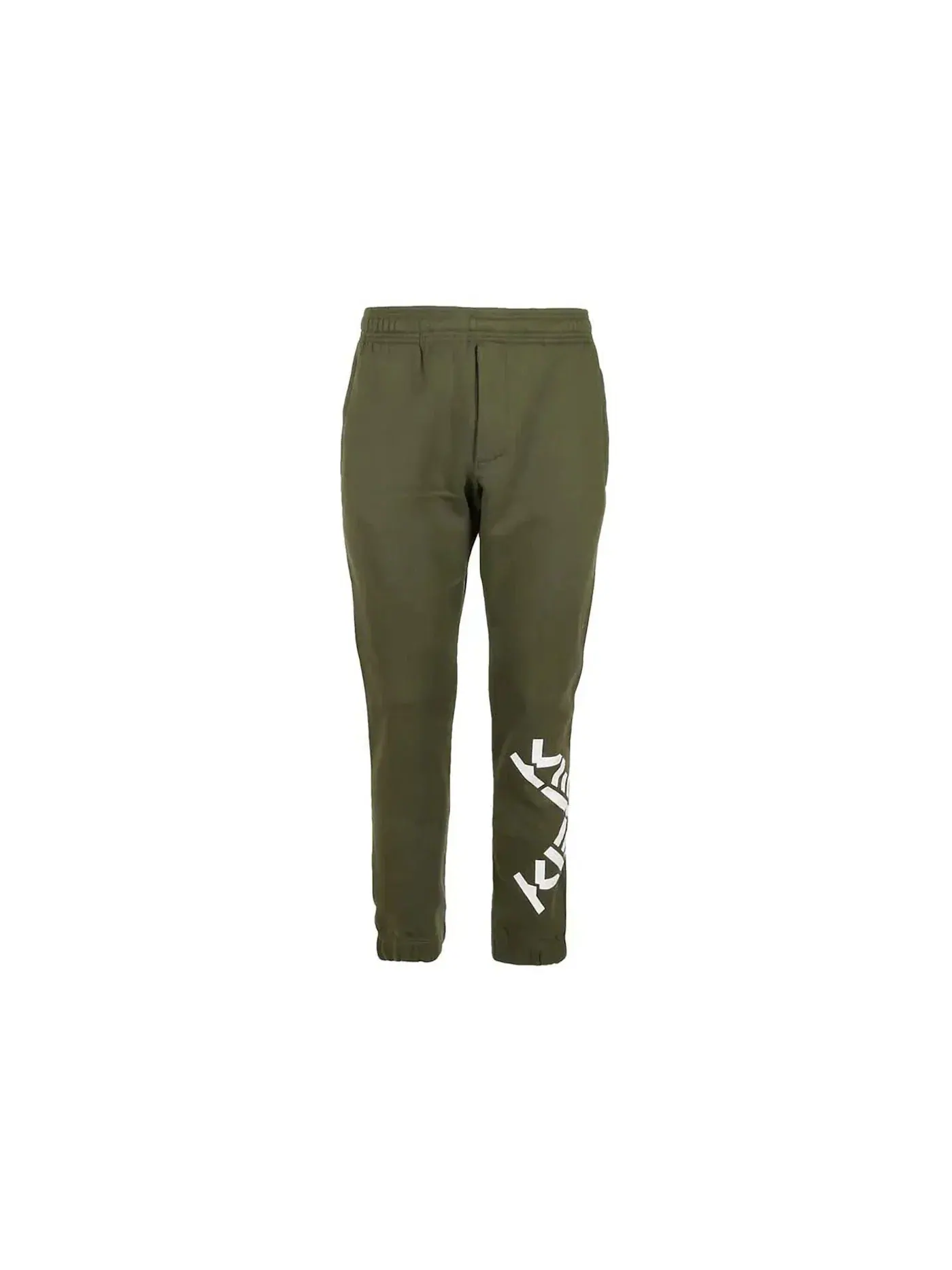 Мужские спортивные брюки с принтом KENZO Jogging Pants — изображение 1 из 1, зеленый