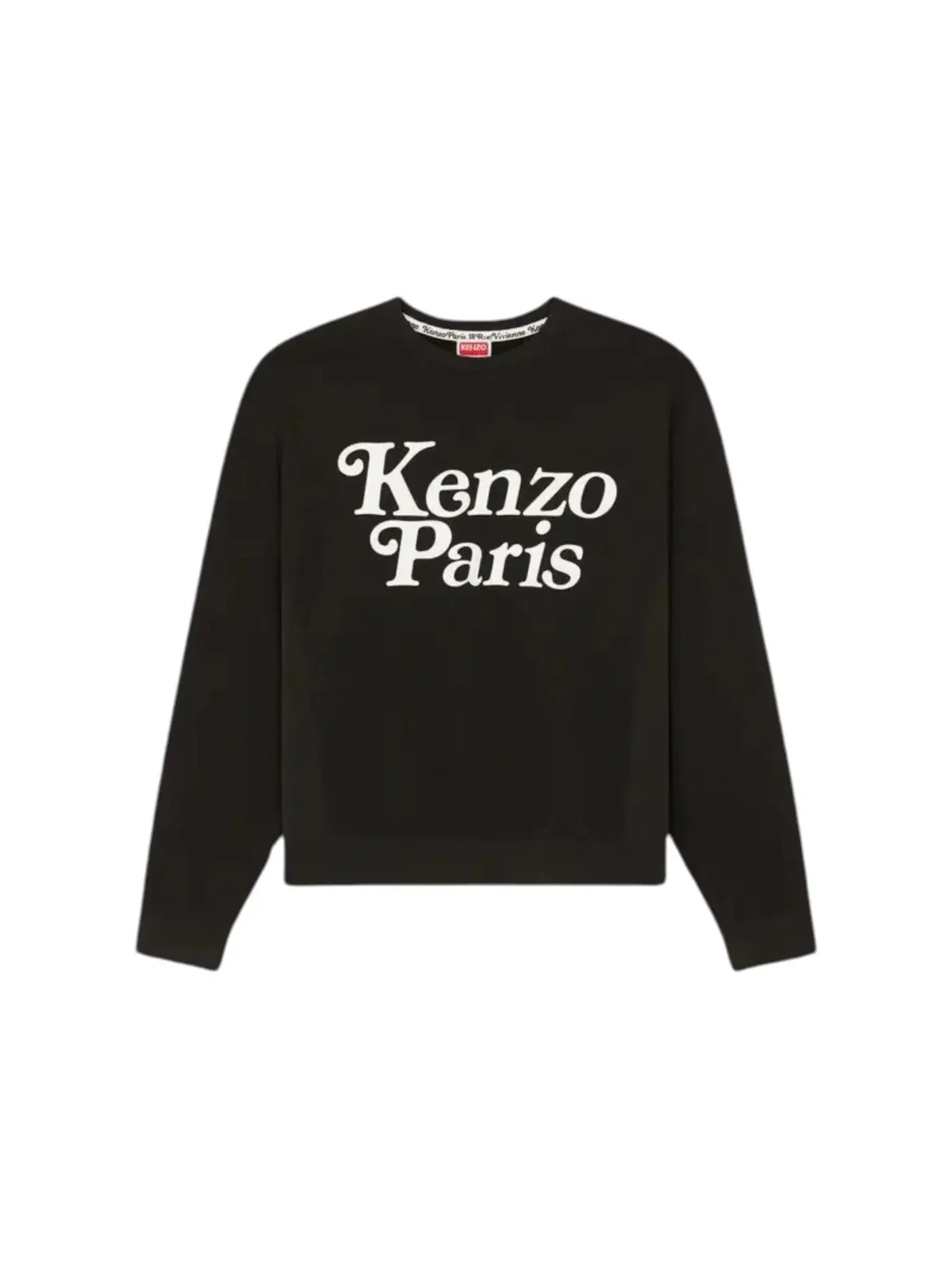 Мужской свитшот с принтом Classic Logo KENZO — изображение 1 из 1, черный