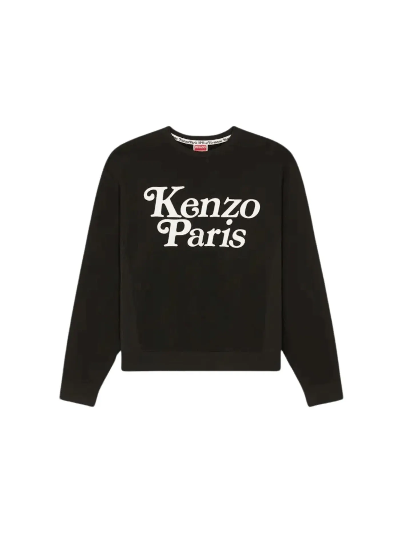 Мужской свитшот с принтом Classic Logo KENZO — изображение 1 из 1, черный