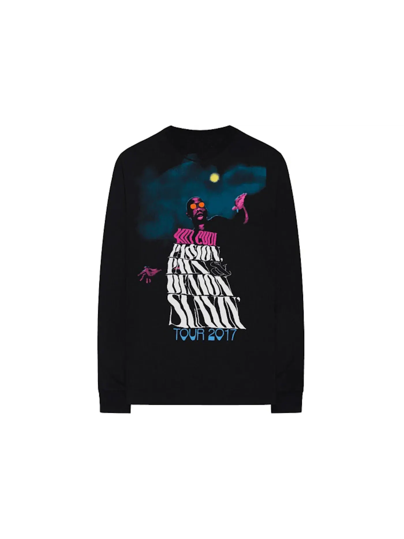 Мужская футболка с длинным рукавом Mr. Rager I Kid Cudi