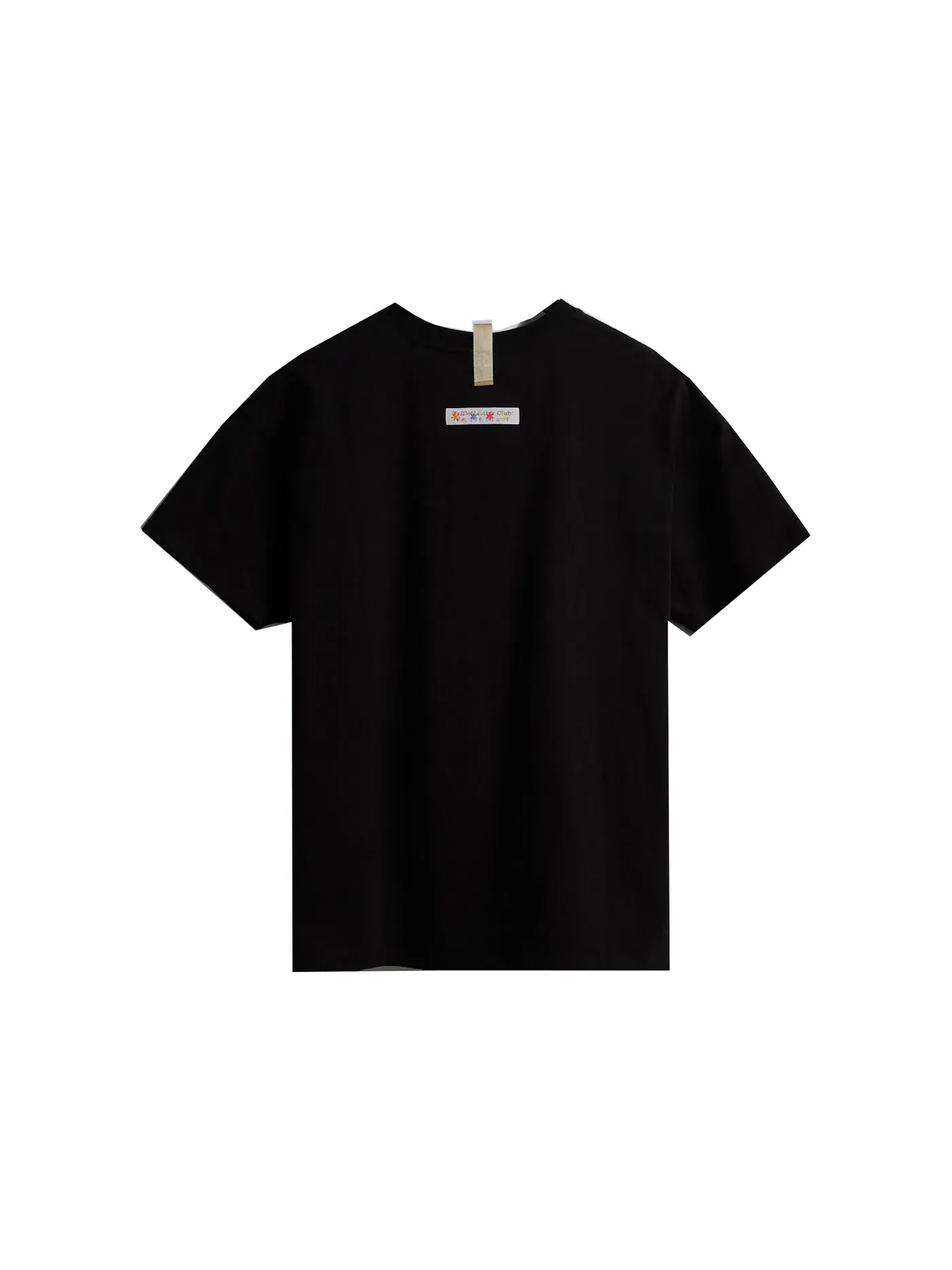 Мужская футболка с принтом Kith Advisory Board Crystals Holographic Classic Logo Tee — изображение 2 из 3, черный