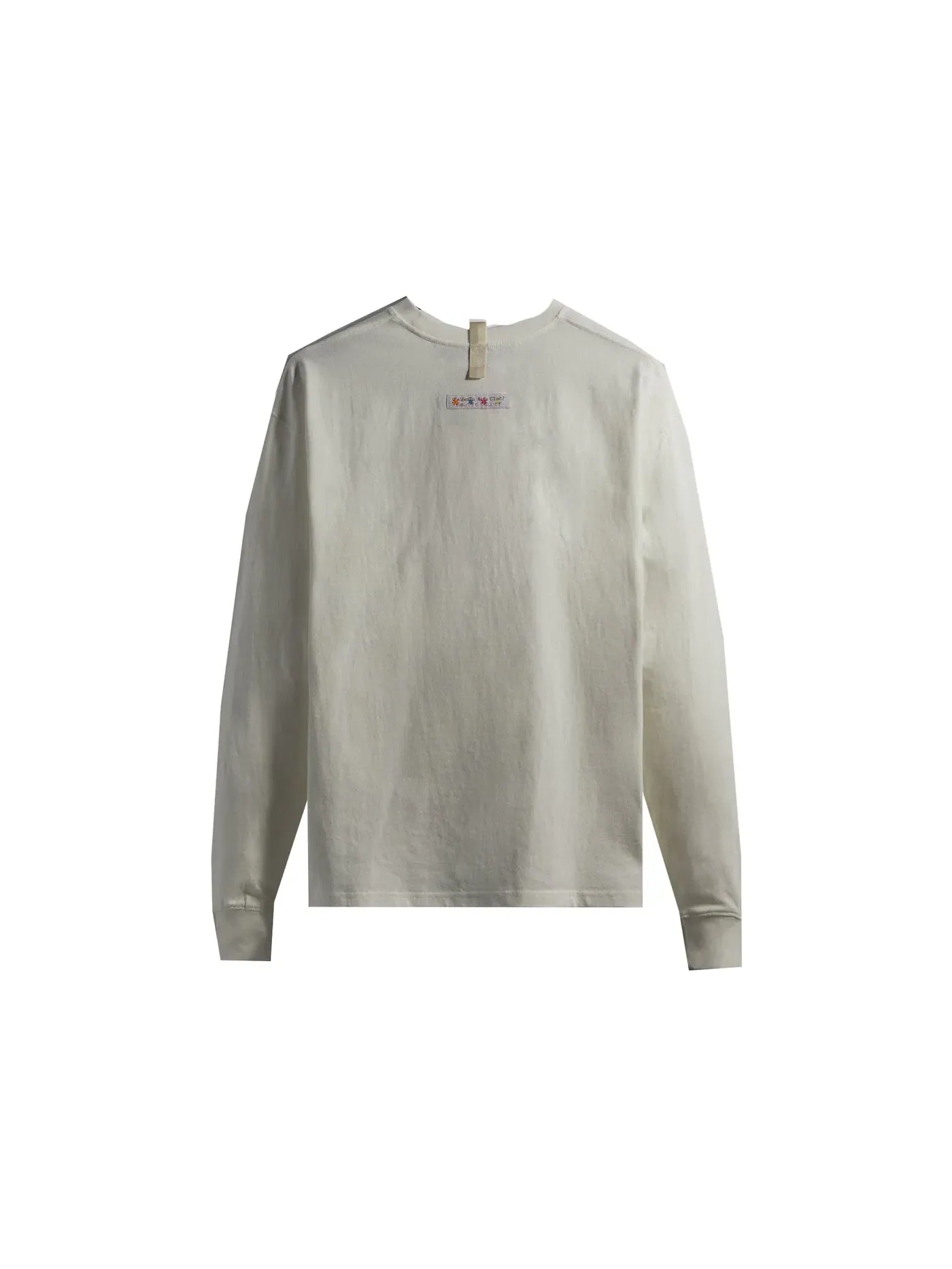 Мужская футболка с длинным рукавом Kith Advisory Board Crystals Holographic Classic Logo L/S Tee — изображение 2 из 2, белый