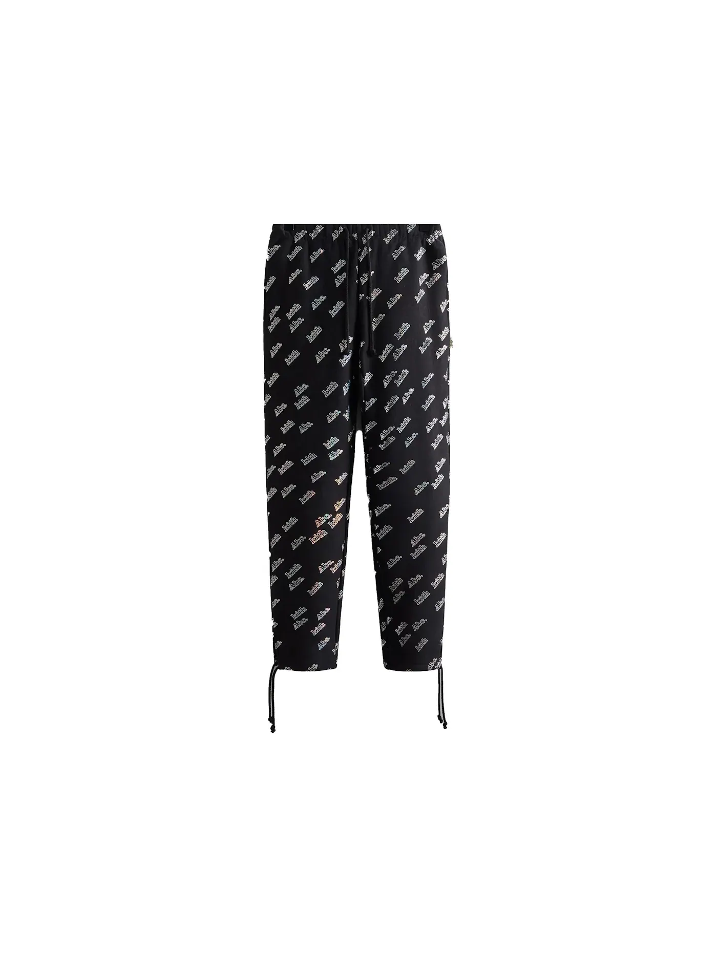 Мужские спортивные штаны с голографическим принтом Sweatpant Kith — изображение 1 из 2, черный