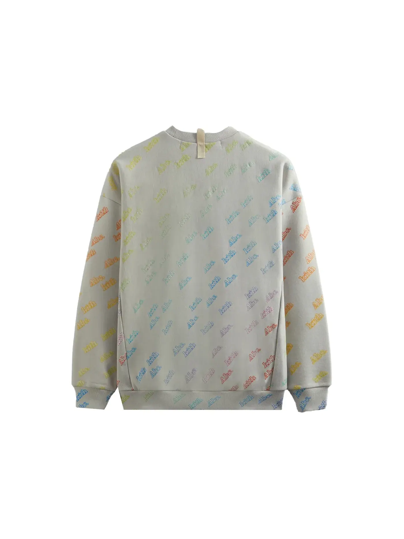 Мужской свитшот с принтом Rainbow Print Kith — изображение 2 из 2, серый