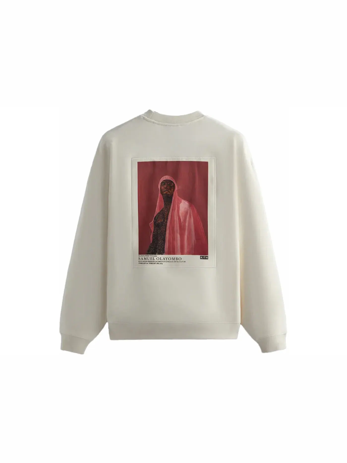 Мужской свитшот с принтом Kith Artist Series Samuel Olayombo Crewneck Waffle, Waffle — изображение 1 из 2