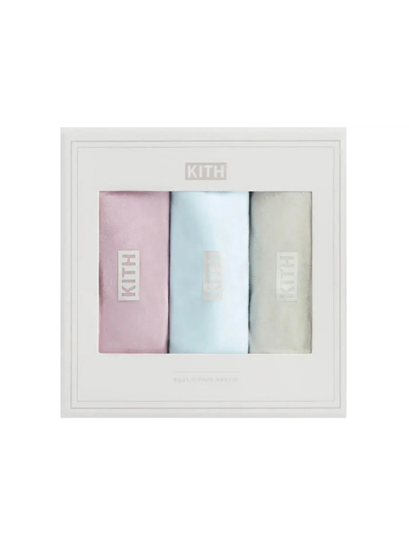Детский комплект боди (3 шт) Kith, Dusty Quartz — изображение 3 из 3