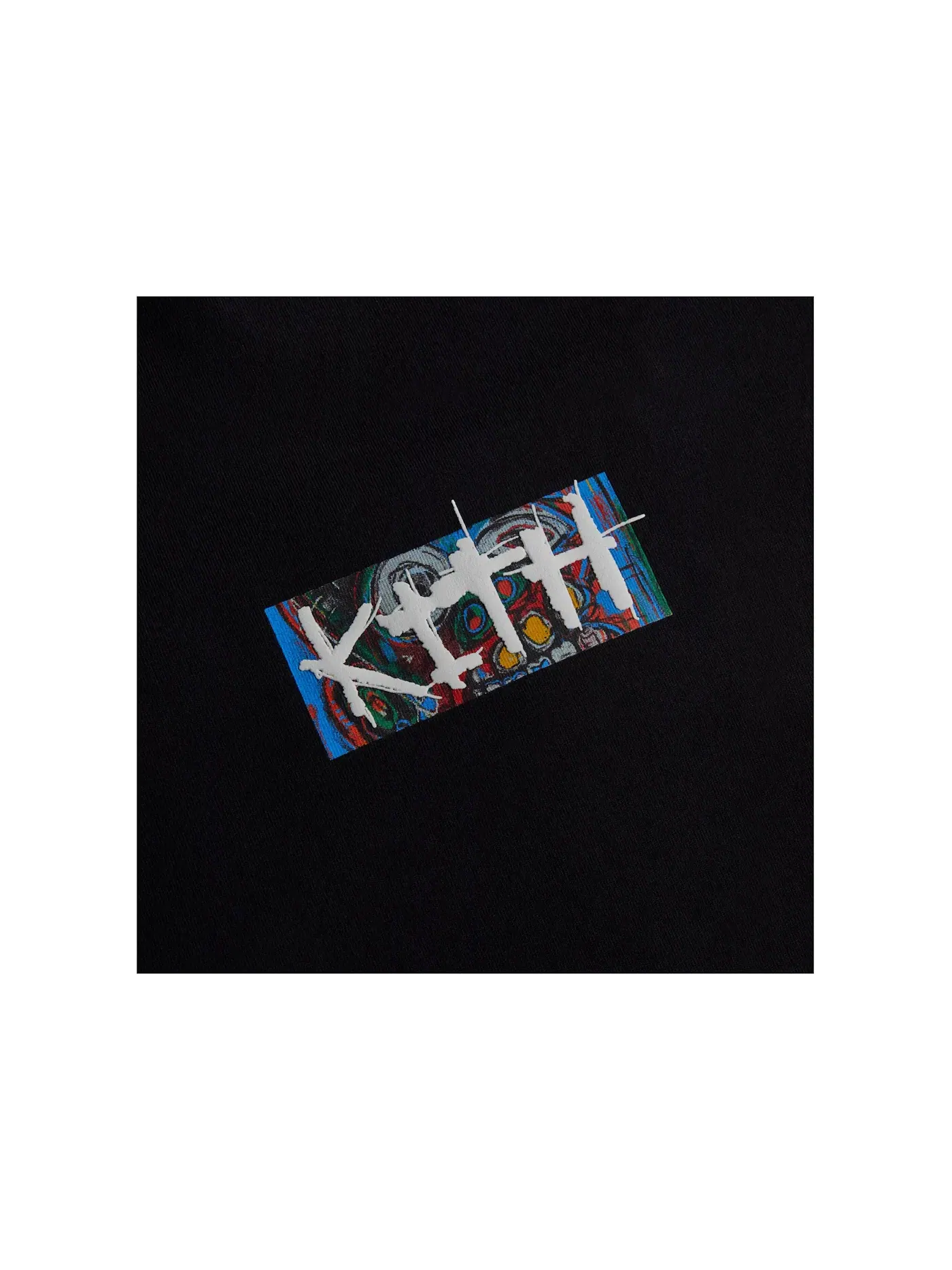 Мужская футболка с длинным рукавом Classic Logo Kith — изображение 2 из 2, черный