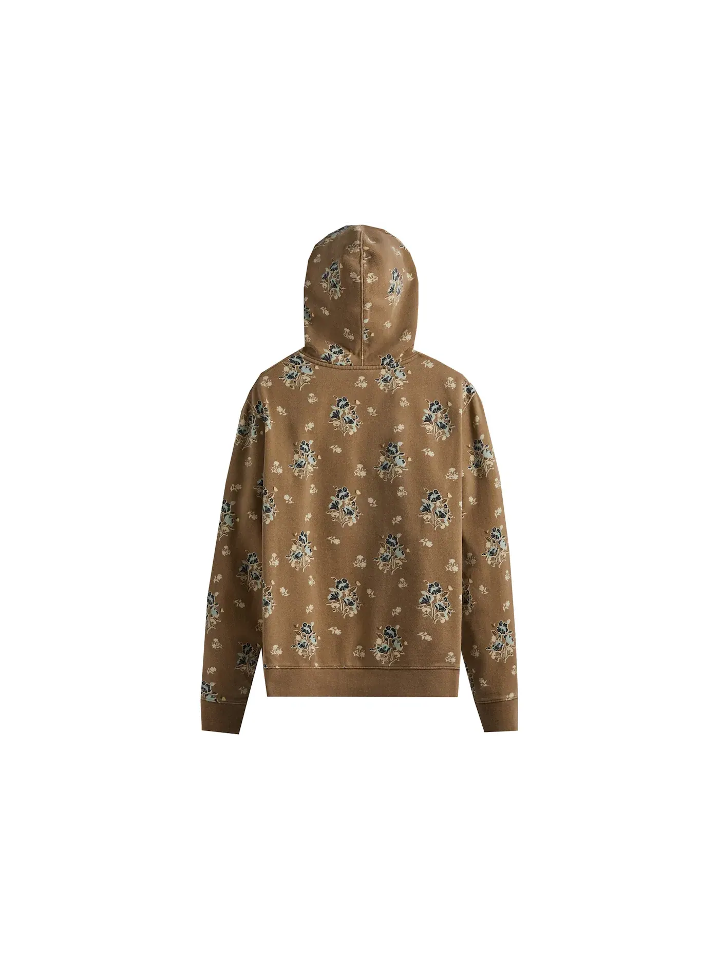 Мужская худи с цветочным принтом Kith Williams V Full Zip Hoodie Canvas — изображение 2 из 2, холст