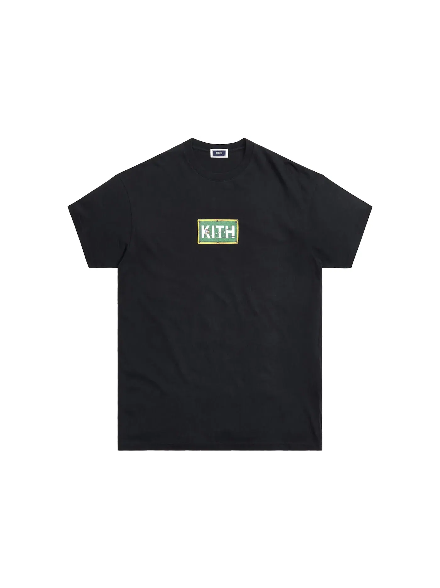 Мужская футболка с принтом Classic Logo Tee Kith — изображение 1 из 1, черный