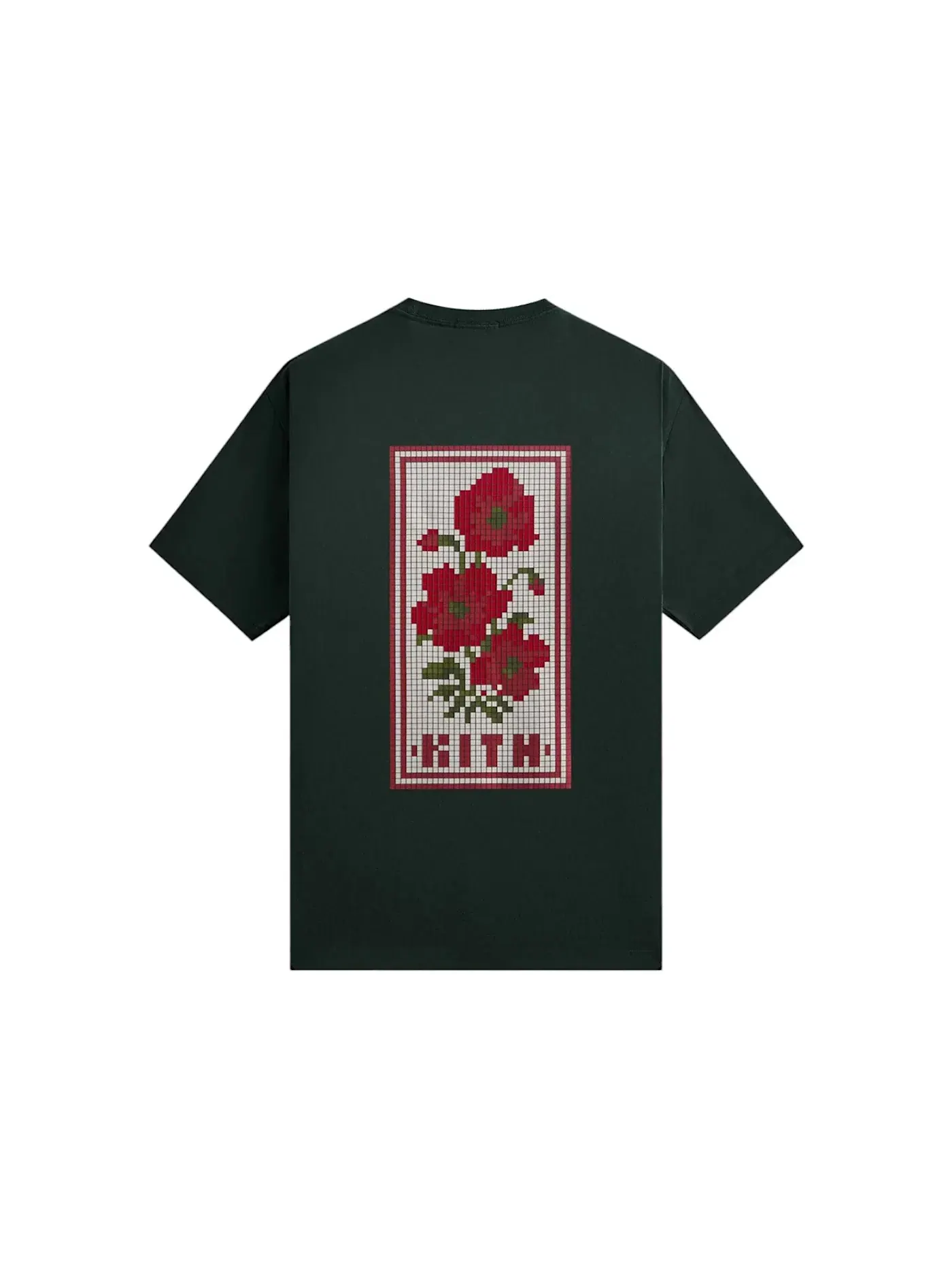 Мужская футболка с принтом Kith Blossom Logo Tee, Stadium — изображение 2 из 2