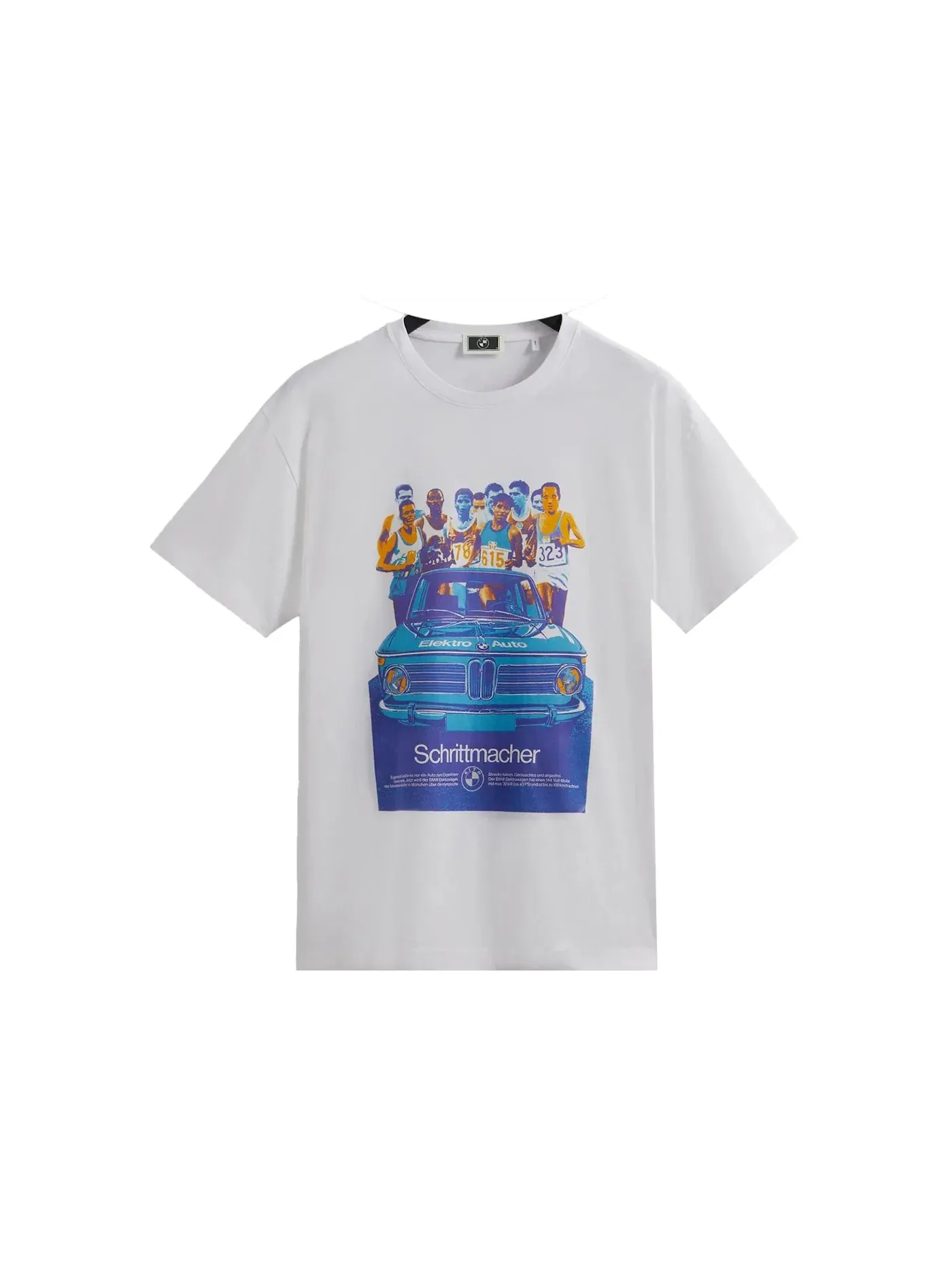 Мужская футболка с принтом Schrittmacher Vintage Tee Kith — изображение 1 из 1, белый