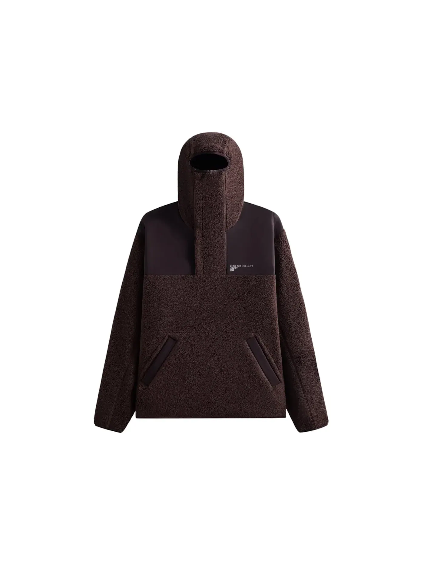 Мужская худи с начесом Kith Brockwell Sherpa Hoodie, Kindling — изображение 1 из 1