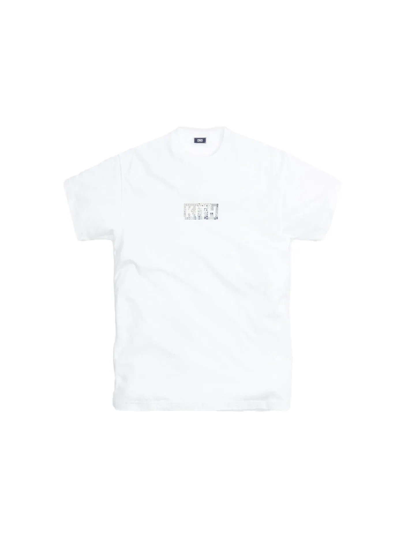 Мужская футболка с принтом Kith Tee — изображение 1 из 1, белый