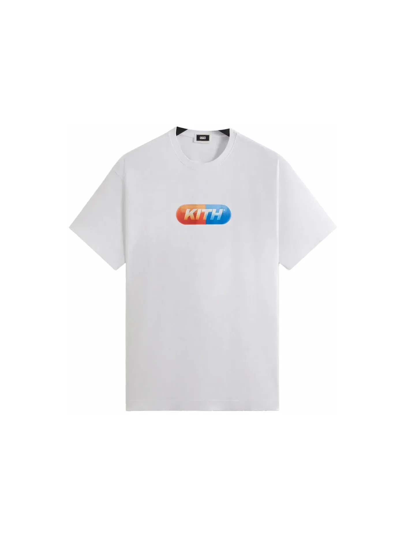 Мужская футболка с принтом Kith Capsule Logo Tee Kith — изображение 1 из 1, белый