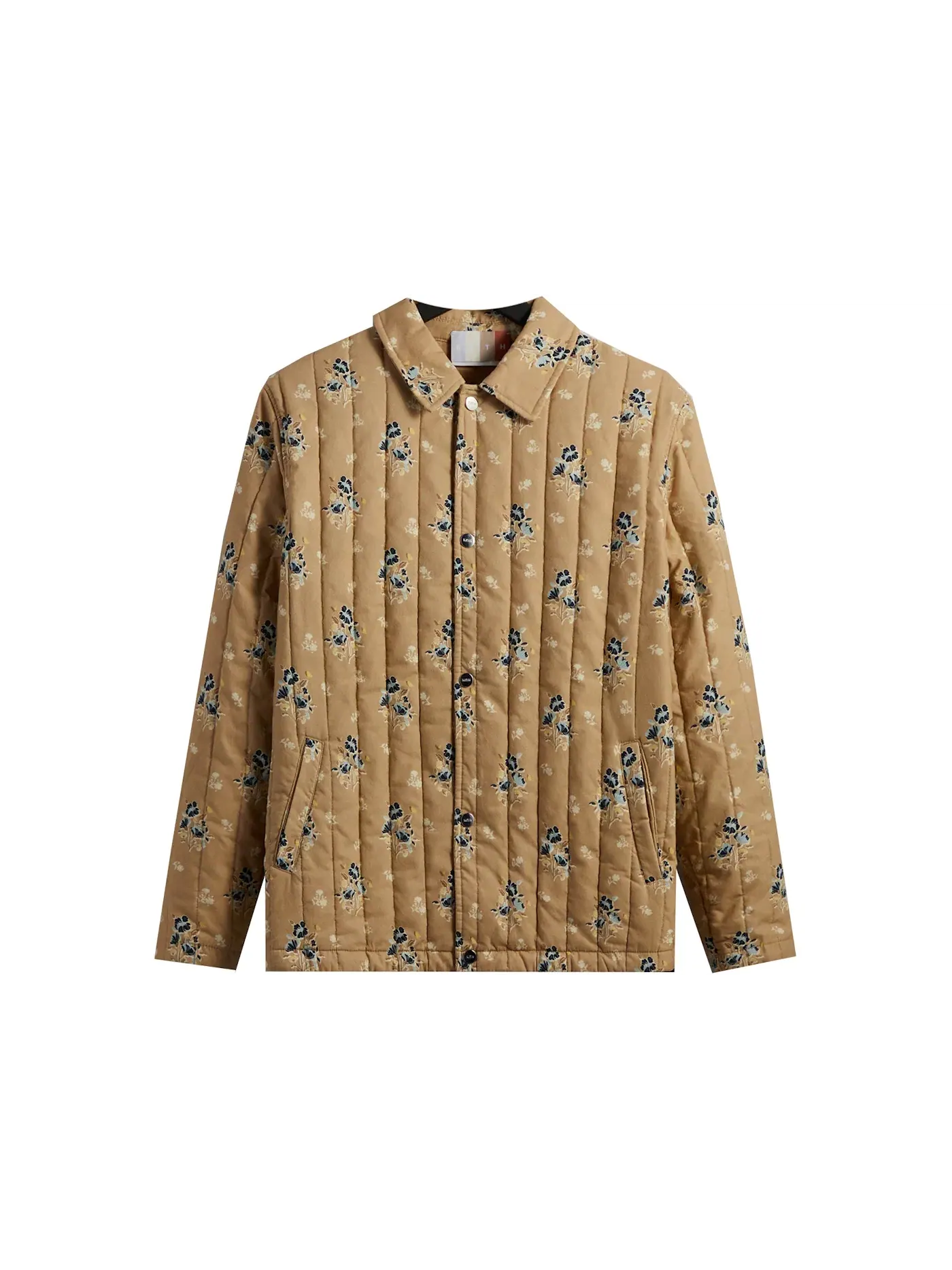 Мужская куртка-бомбер с принтом Kith Carmine Coaches Jacket — изображение 1 из 2, холст