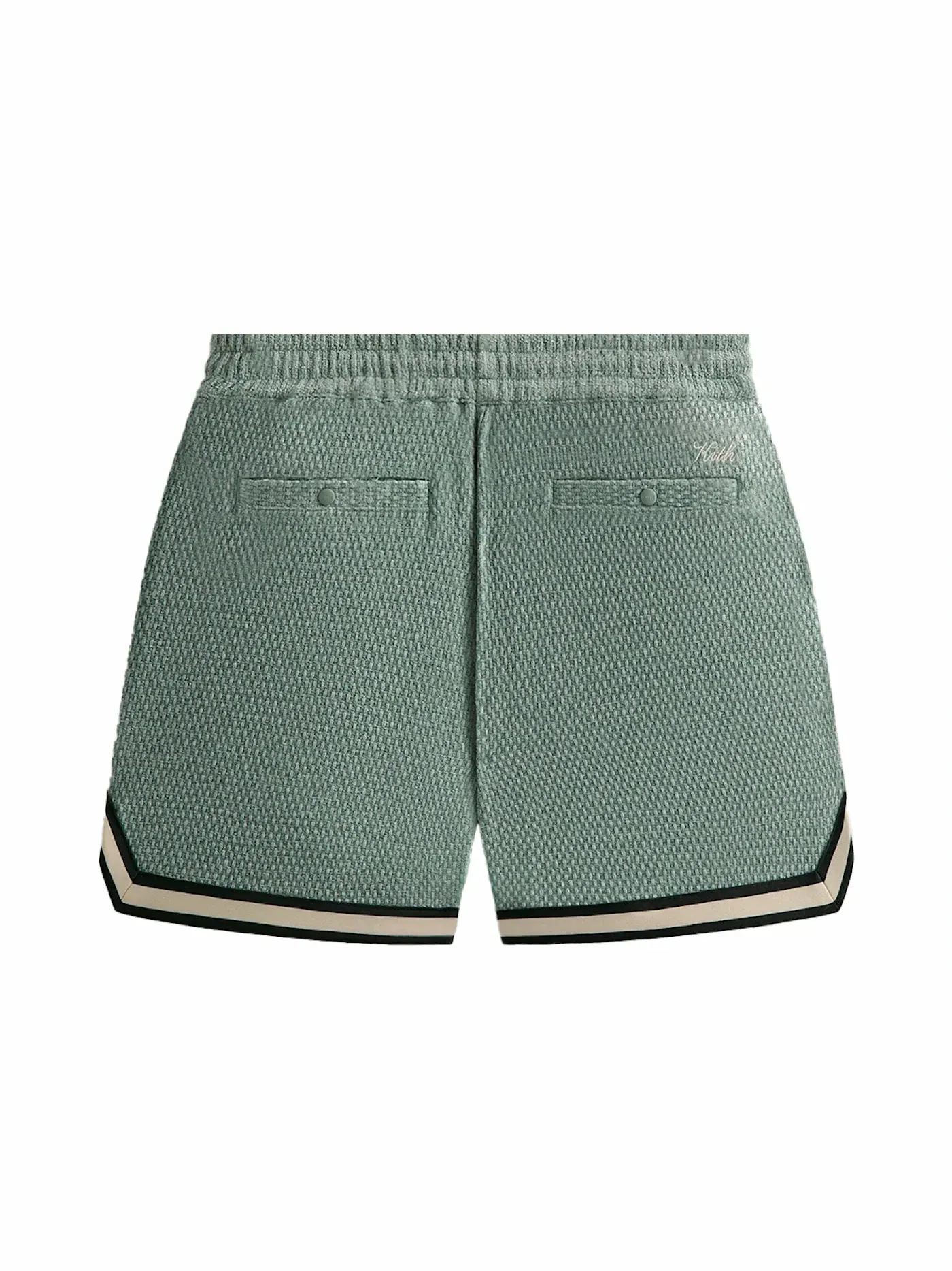 Мужские шорты из твида с ворсом Kith Short Tornado — изображение 2 из 2, торнадо серый узор