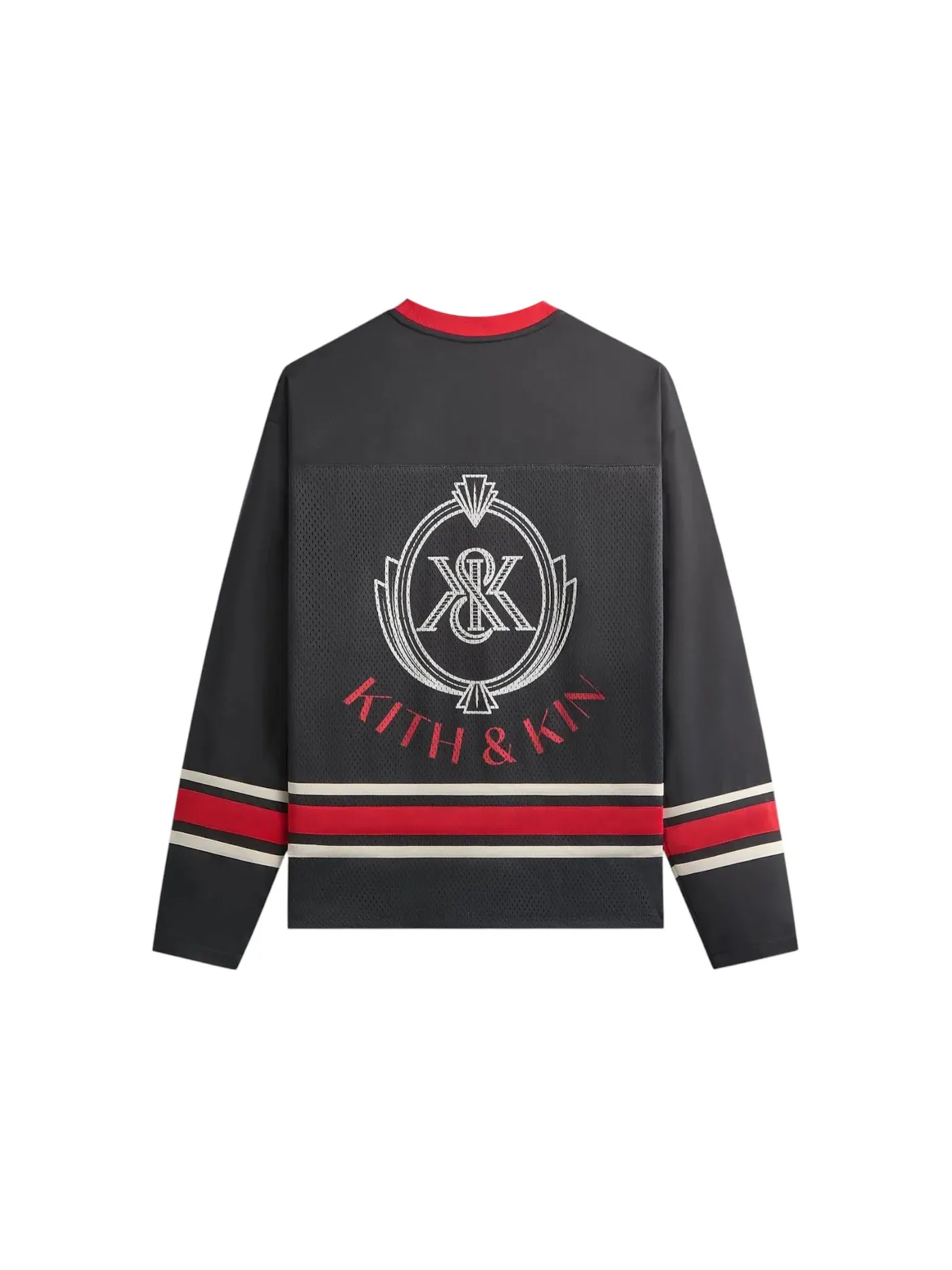 Мужская футболка с длинным рукавом Kith Chicago Long Sleeve Malik Jersey Kith — изображение 2 из 2, черный