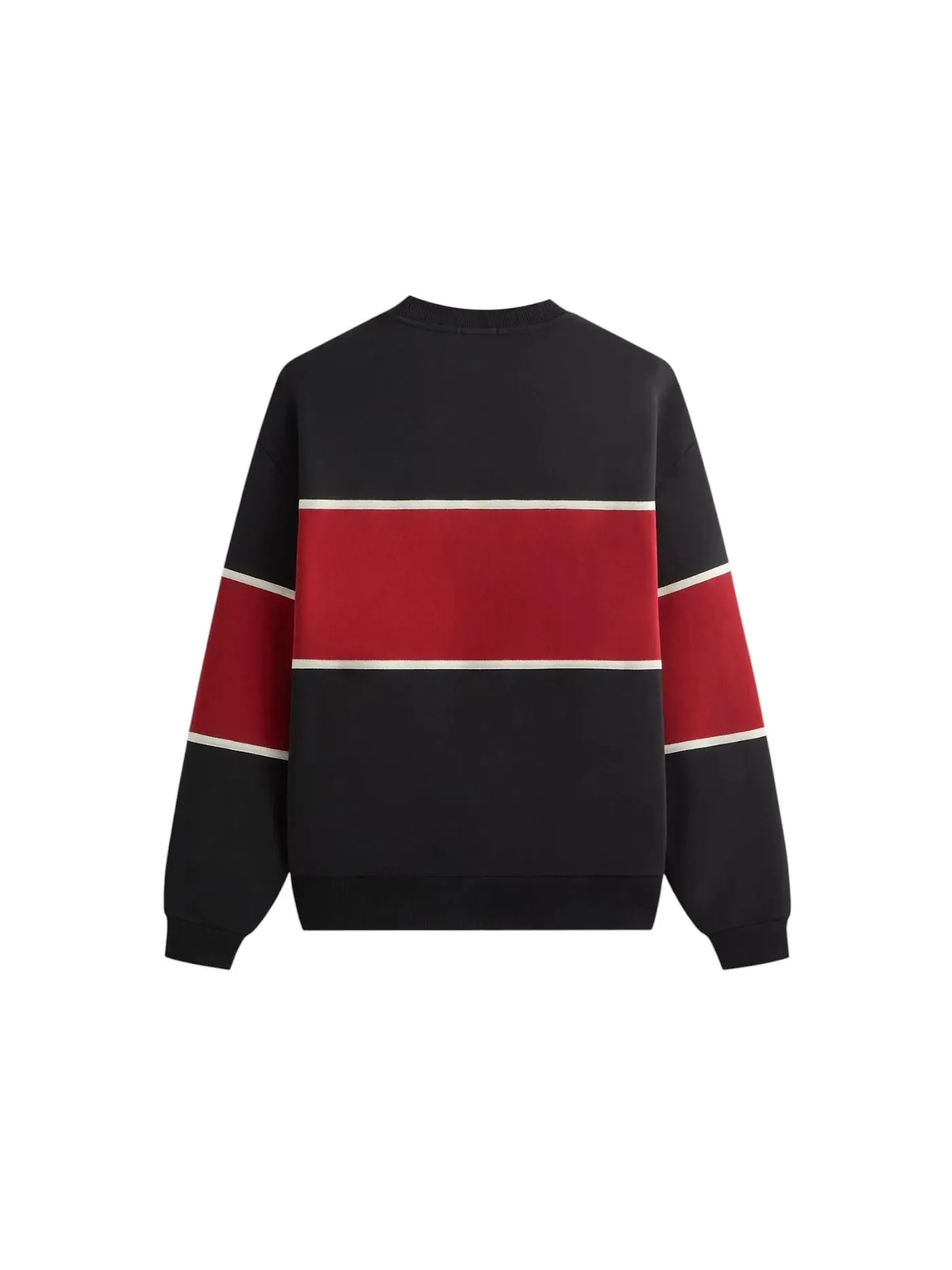 Мужской свитшот с панелями Kith Chicago Panelled Nelson Crewneck — изображение 2 из 2, черный