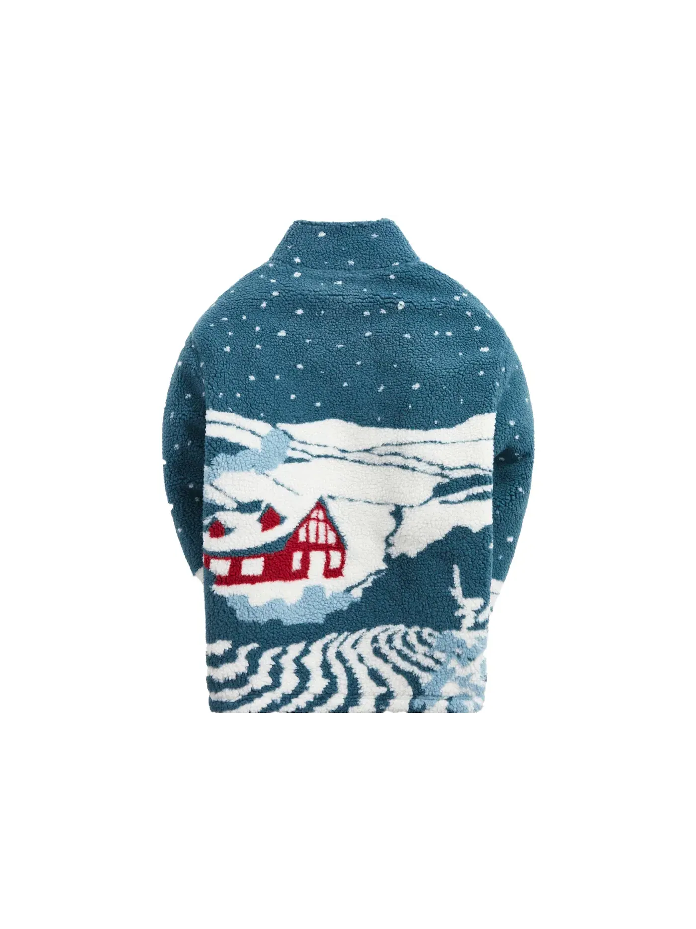 Мужская куртка с начесом на молнии Kith Quarter Zip, Anchor — изображение 2 из 2