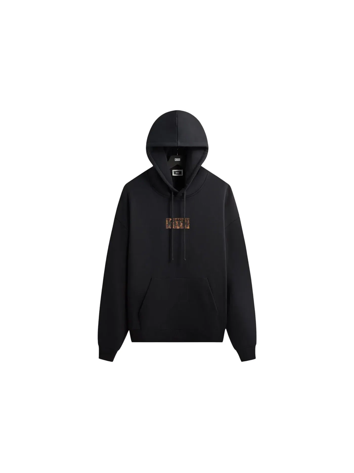 Мужской худи с аппликацией Leopard Kith — изображение 1 из 2, черный