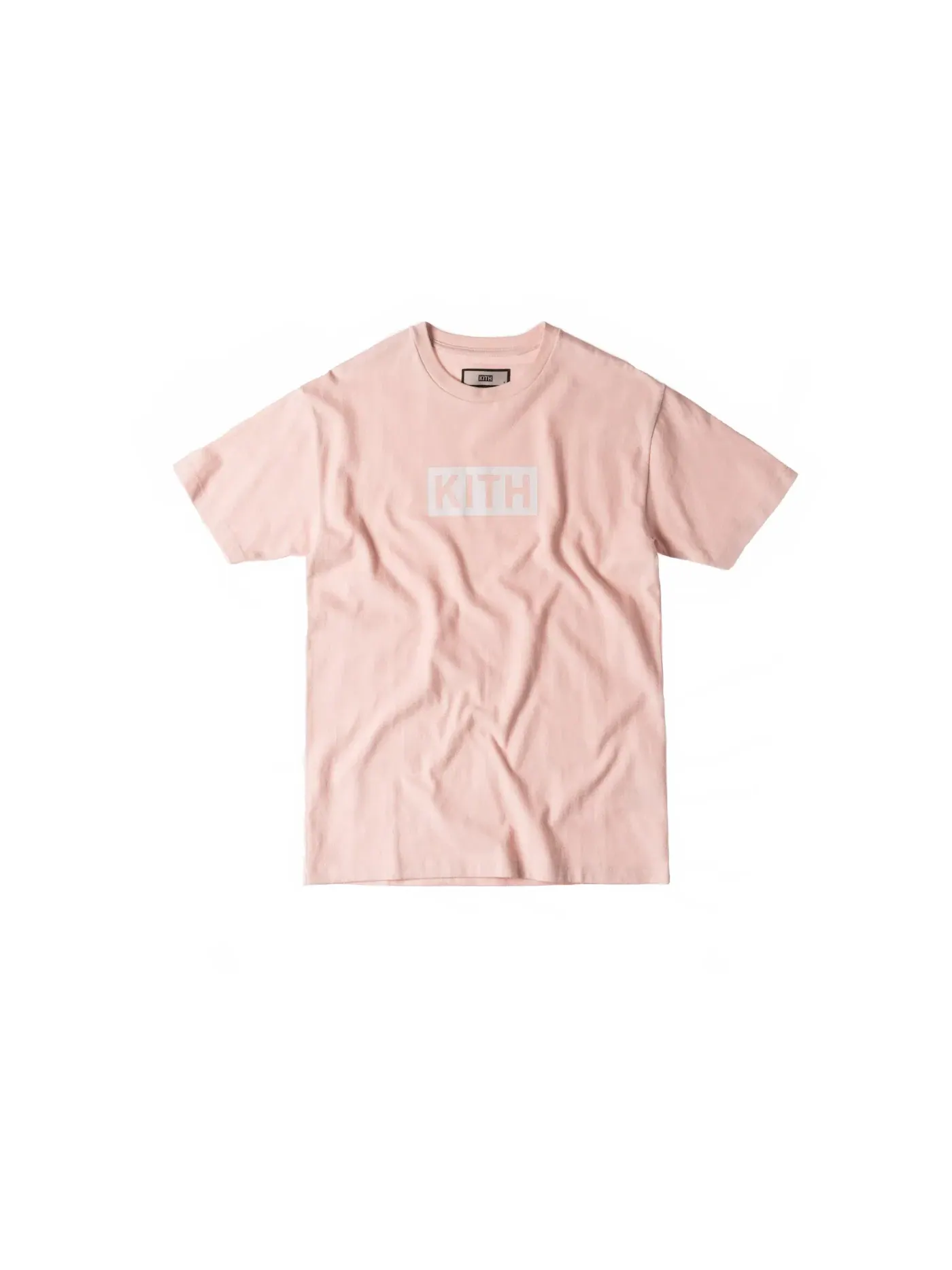 Мужская футболка с принтом Kith Classic Logo Tee — изображение 1 из 1, розовый