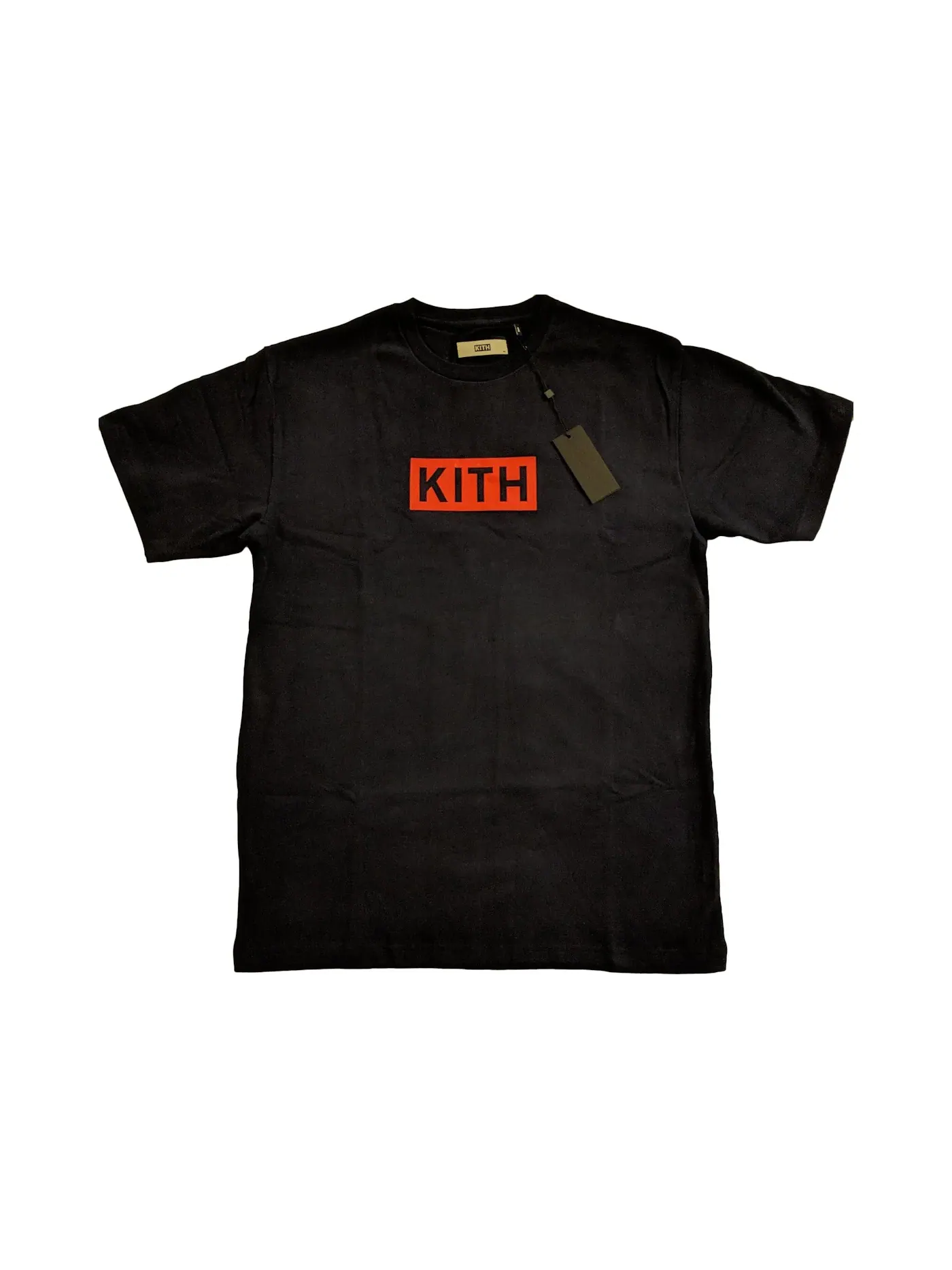 Мужская футболка с принтом Kith Tee Kith — изображение 1 из 1, темно-синий/красный