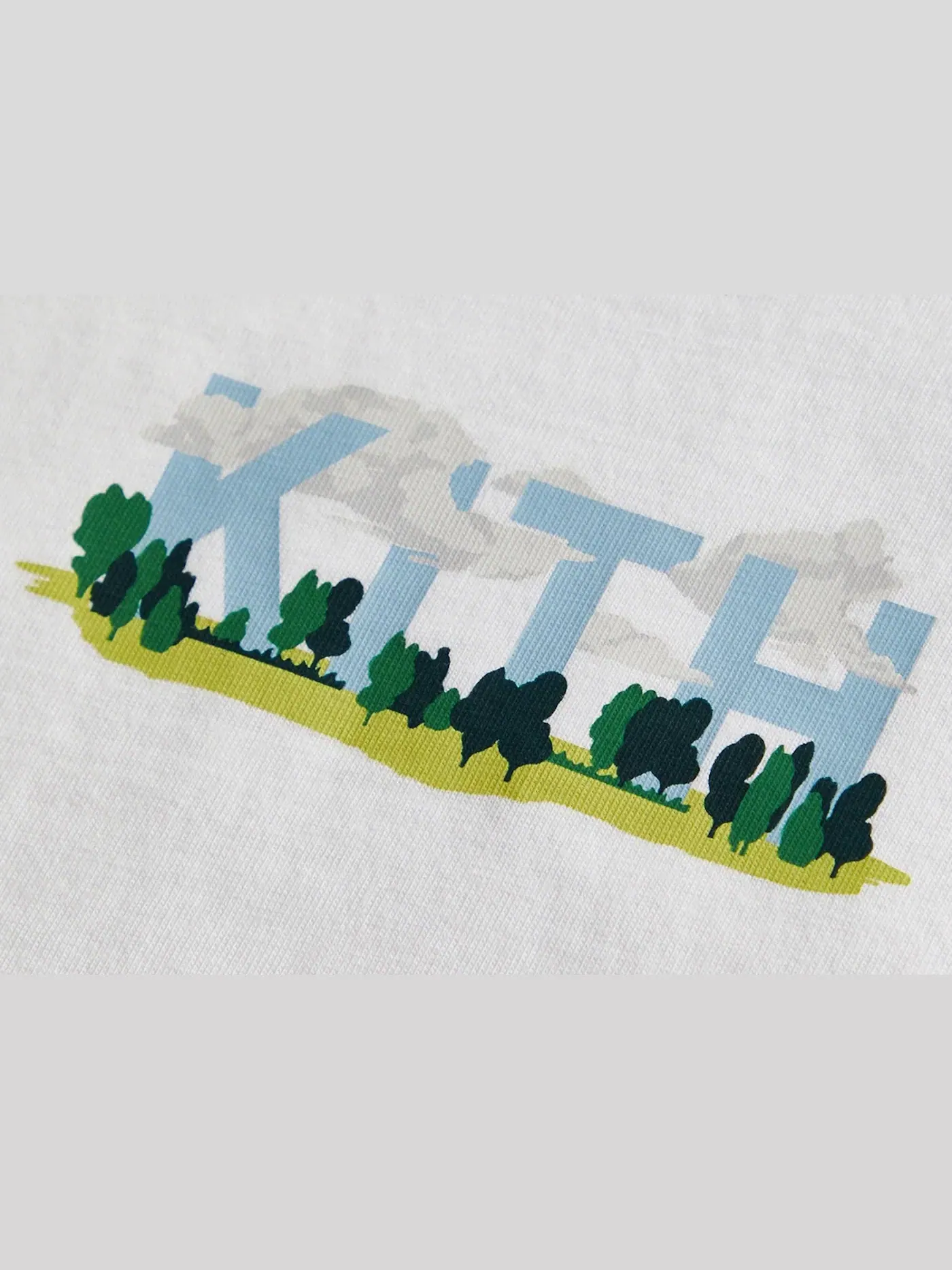 Мужская футболка с логотипом Kith — изображение 2 из 2, белый