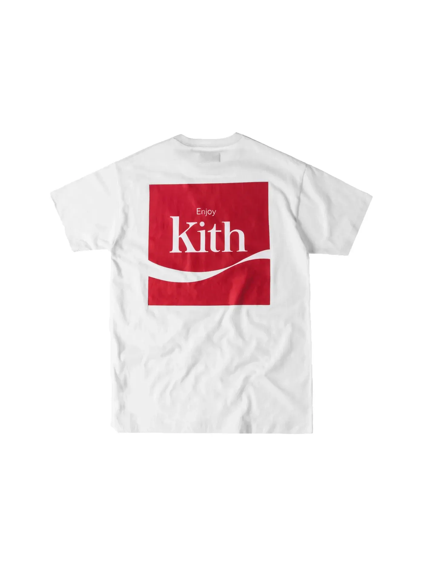 Мужская футболка с принтом Tee Kith — изображение 2 из 2, белый